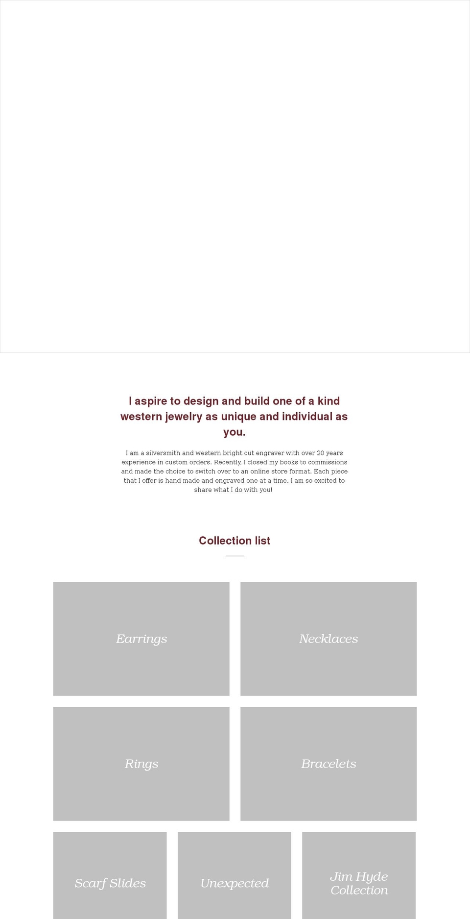 mcrae-silver.com shopify website screenshot