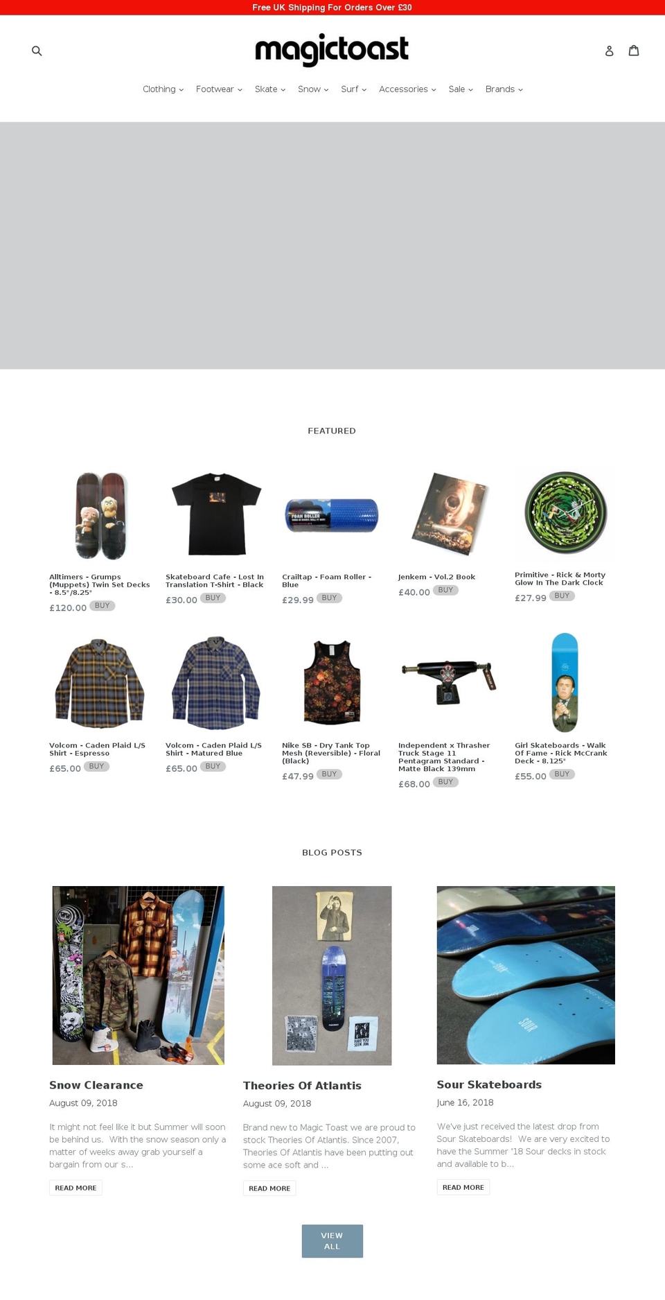 mde-dist.com — Shopify storefront screenshot