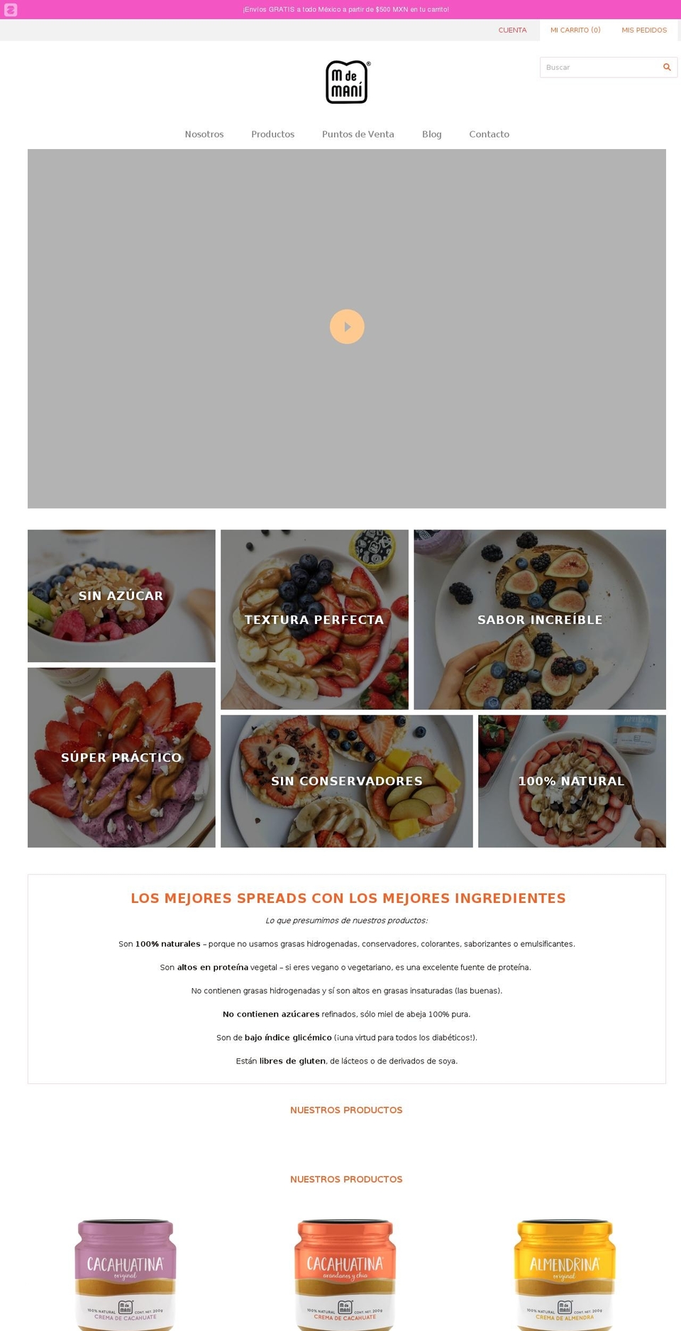 mdemani.com shopify website screenshot