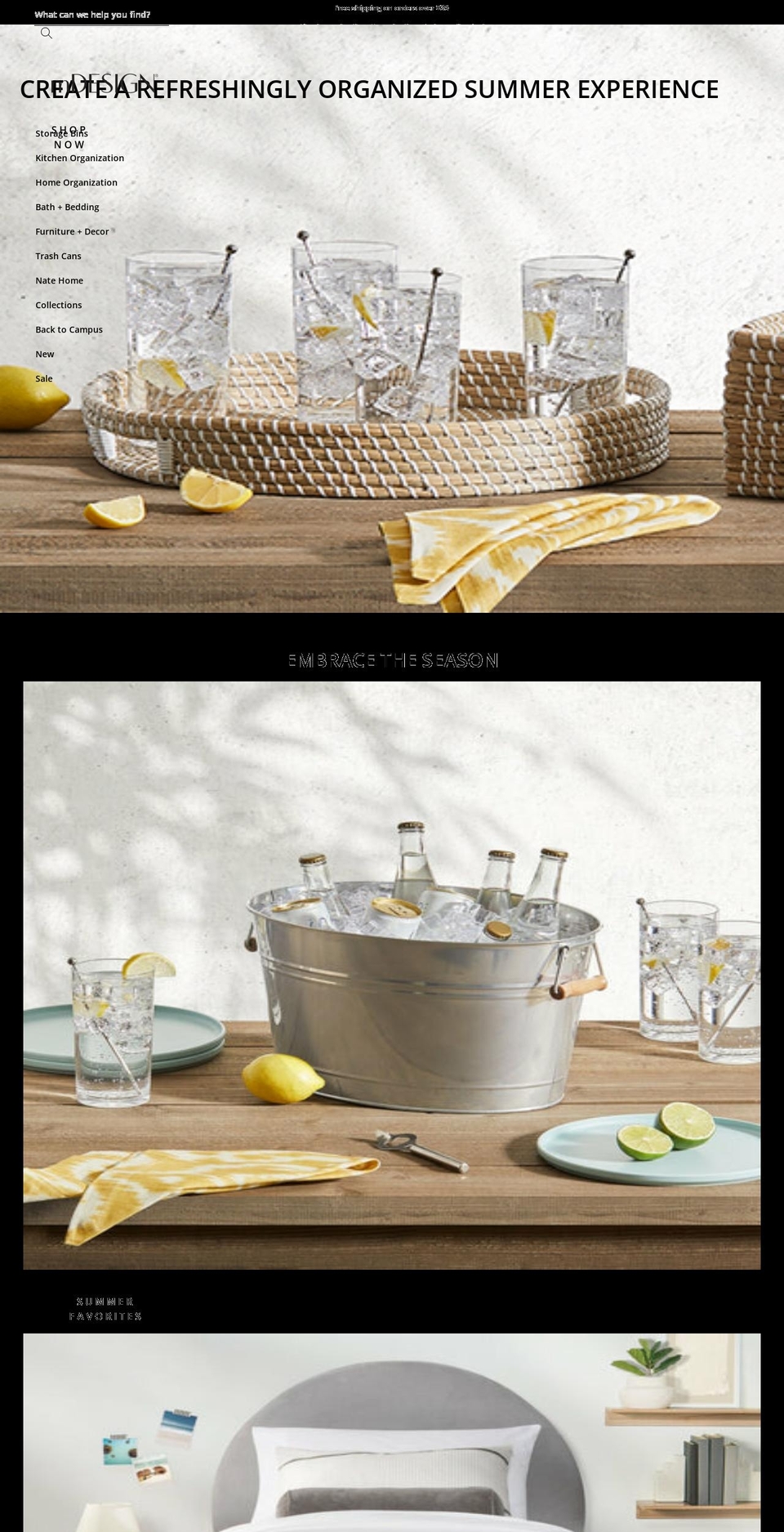 mdesignhomedecor.com shopify website screenshot