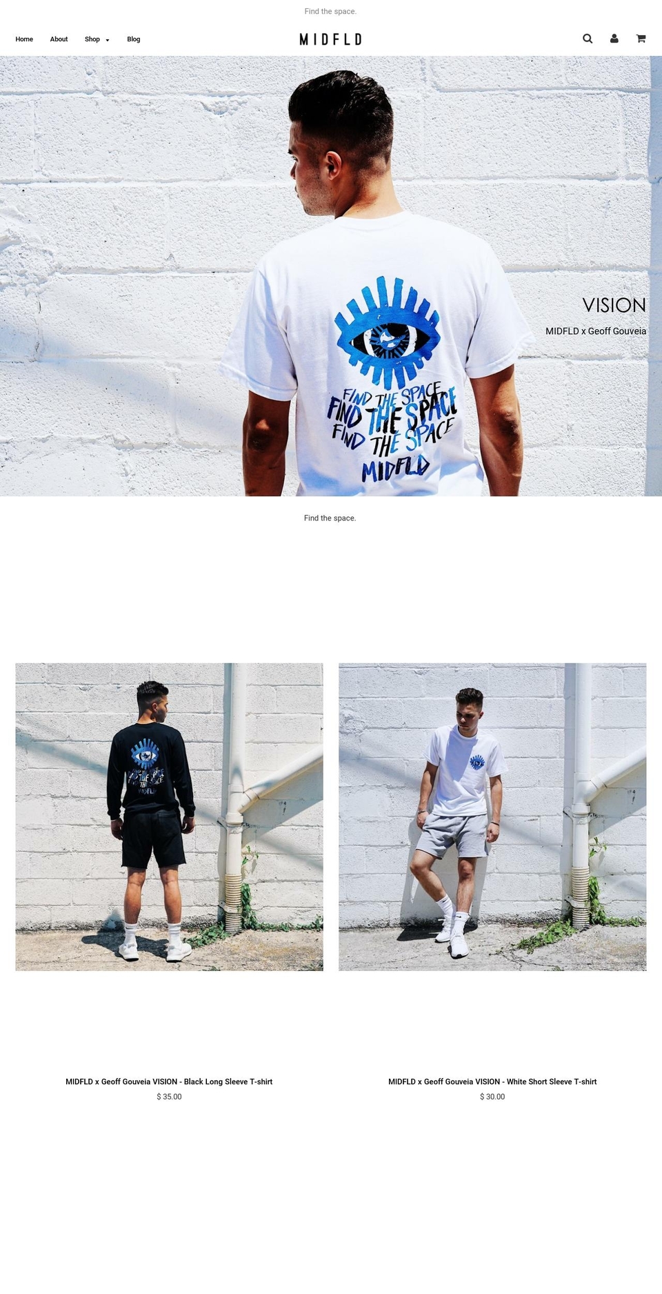 mdfld.com — Shopify storefront screenshot