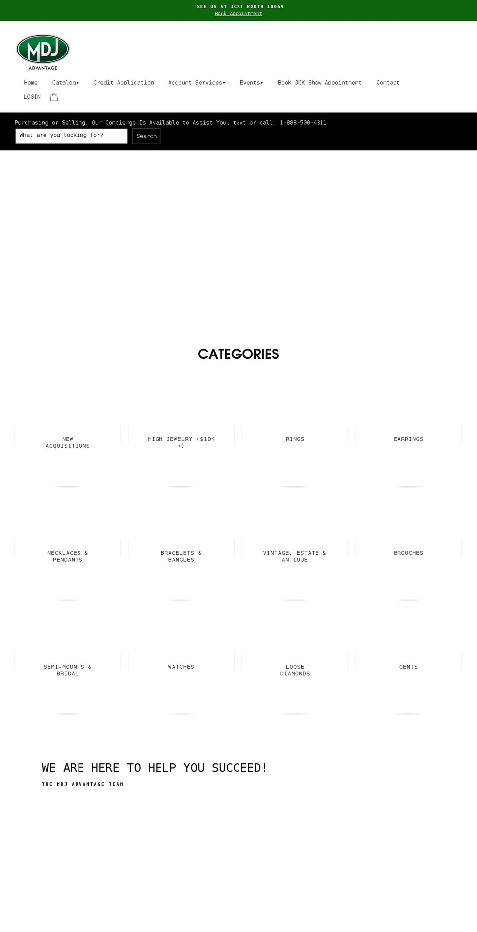 mdjadvantage.com shopify website screenshot