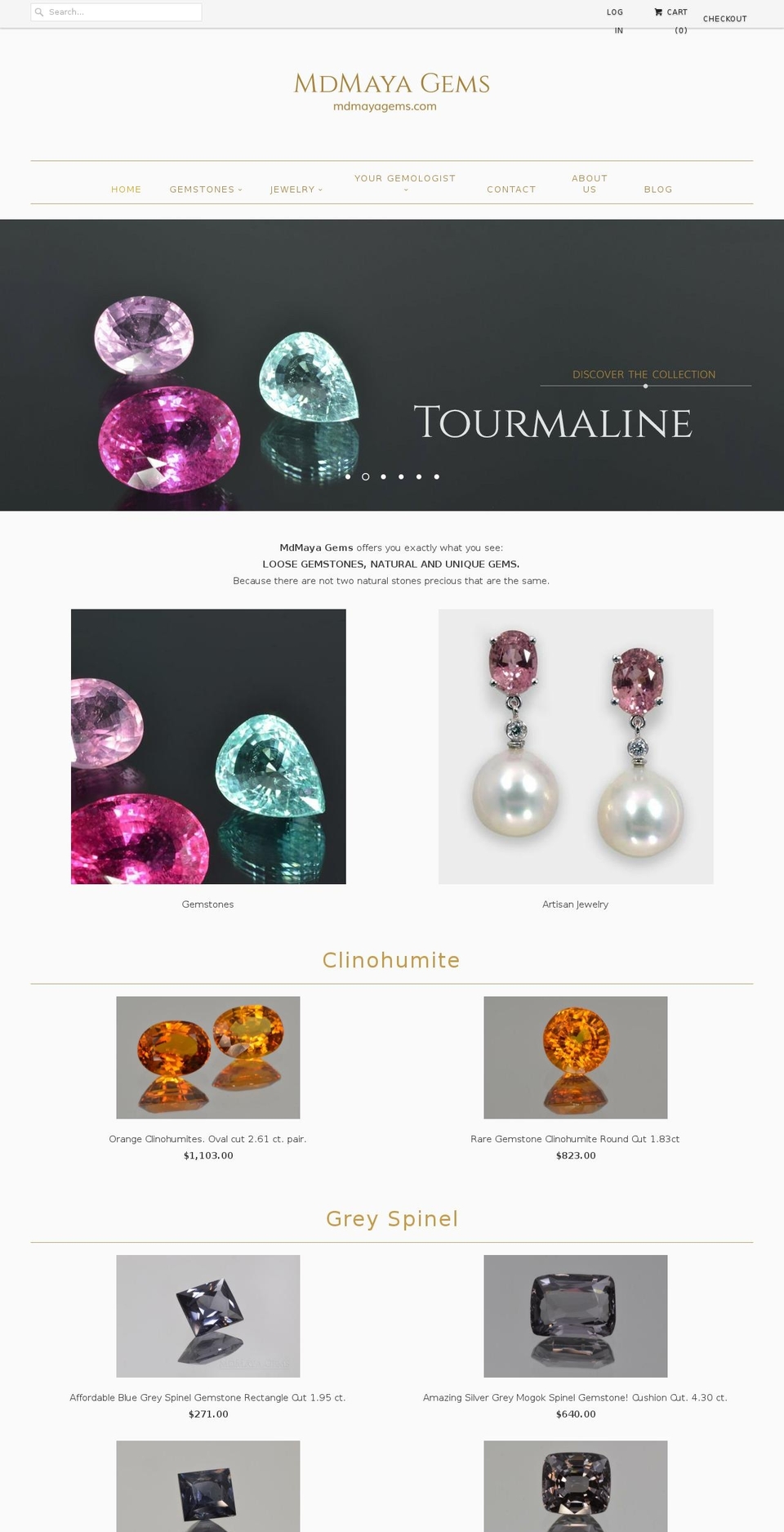 mdmaya.com shopify website screenshot