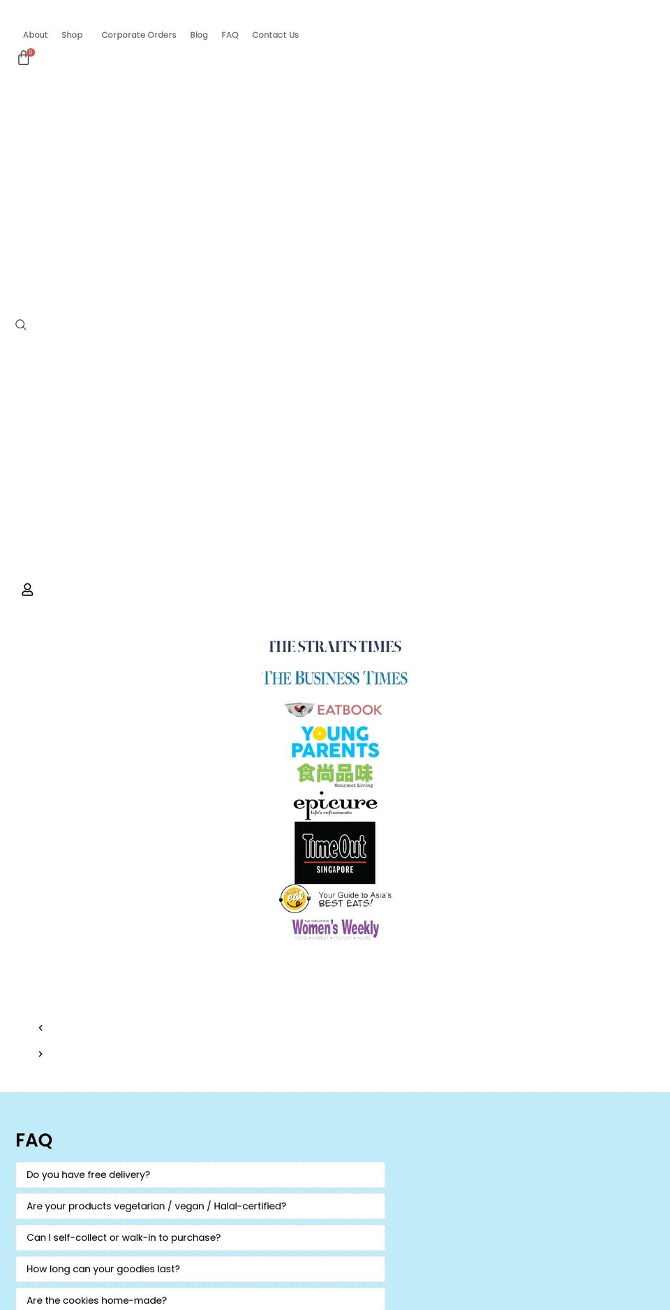 mdmlingbakery.com — Shopify storefront screenshot