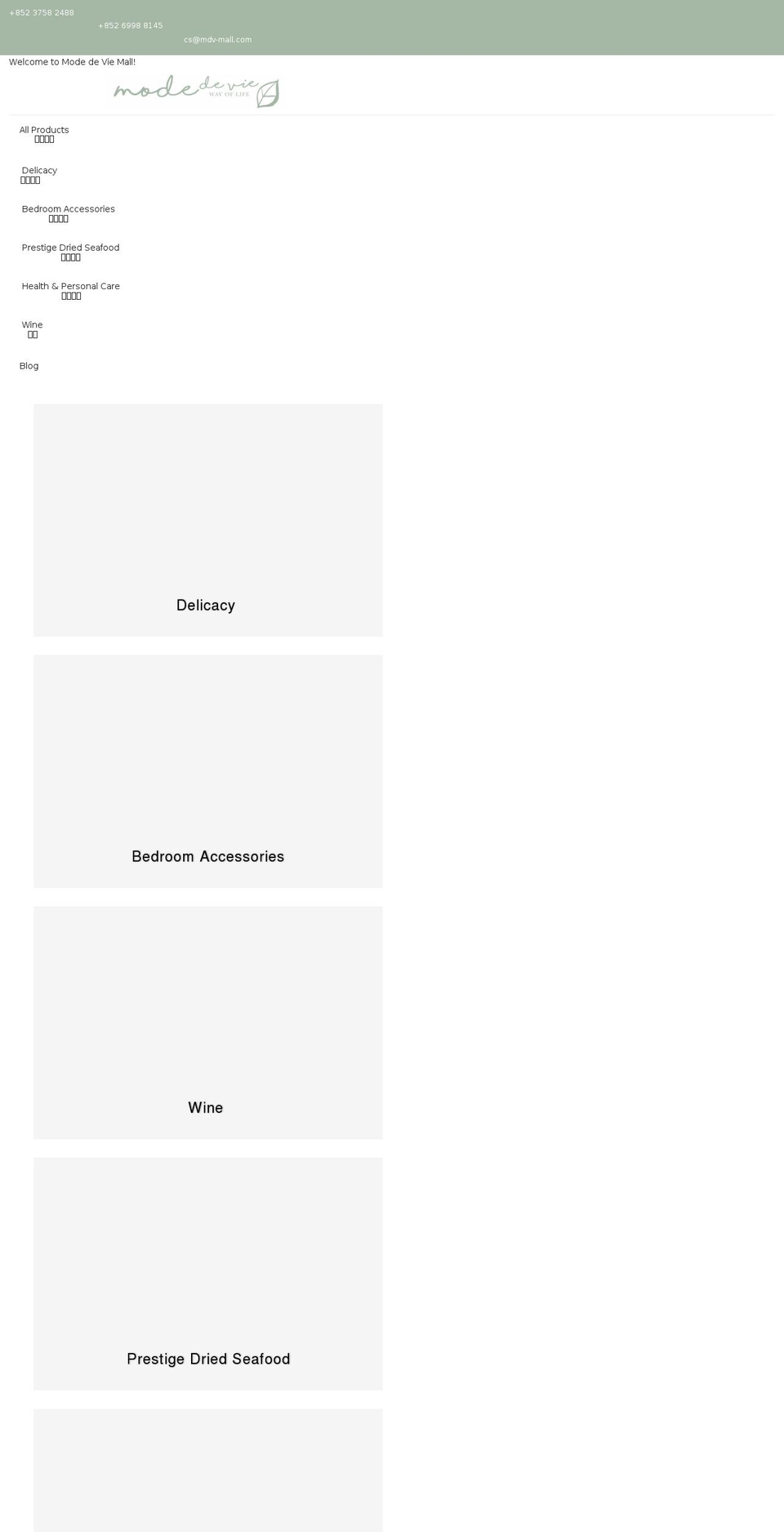 mdv-mall.com — Shopify storefront screenshot