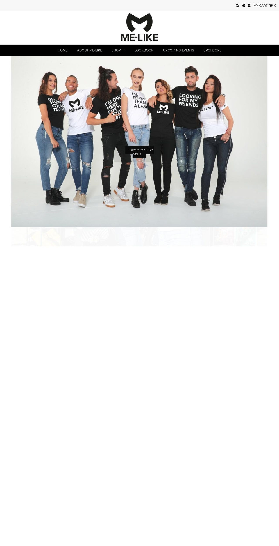me-likeshirts.com — Shopify storefront screenshot