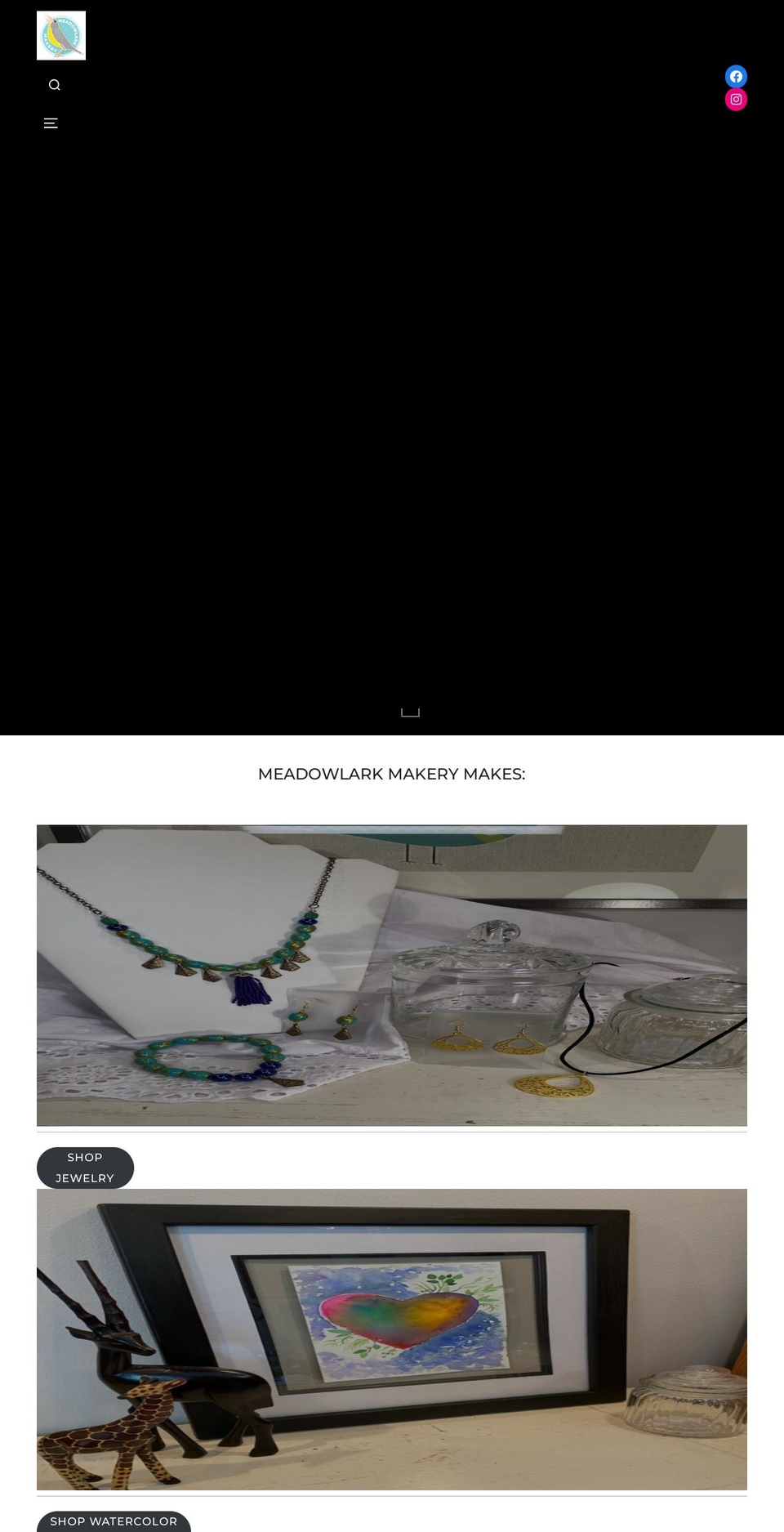meadowlarkmakery.com — Shopify storefront screenshot