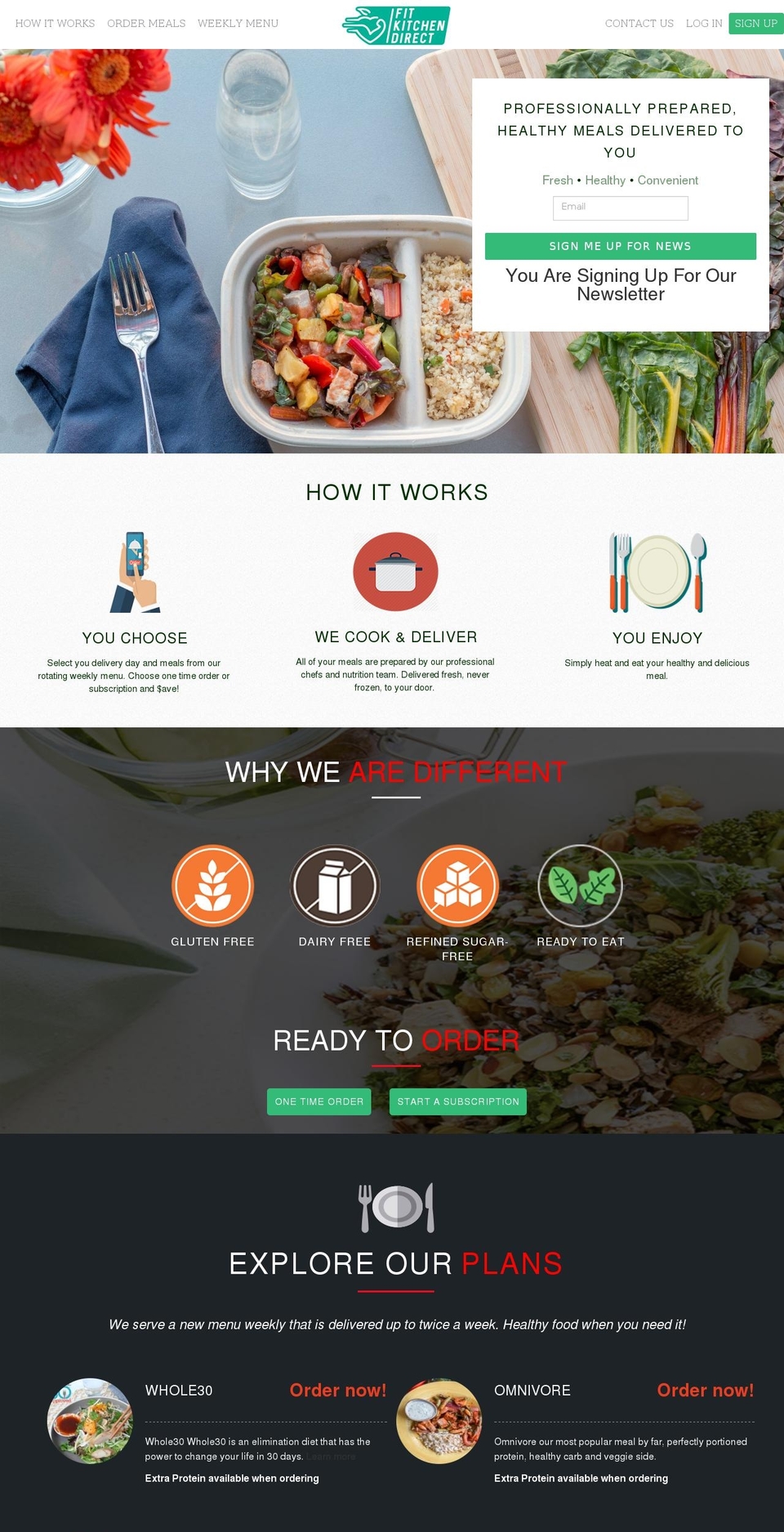 mealprepportlandor.com shopify website screenshot