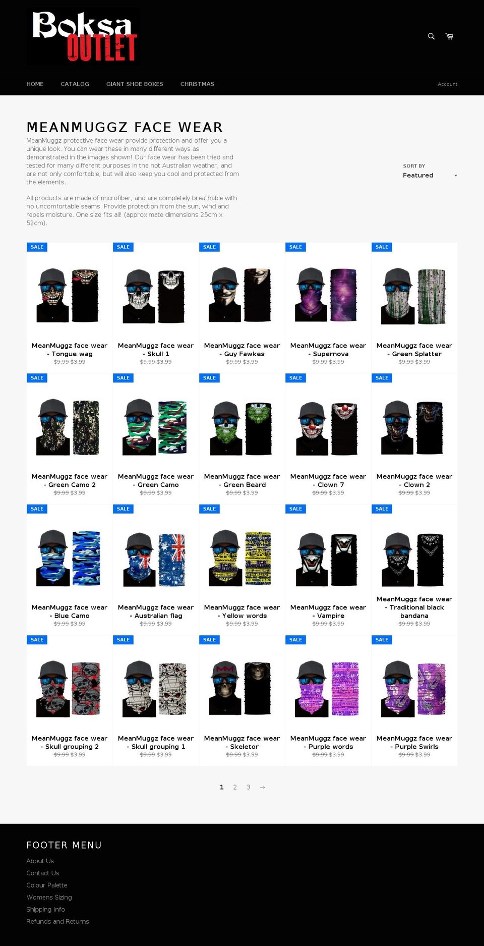 meanmuggz.com — Shopify storefront screenshot
