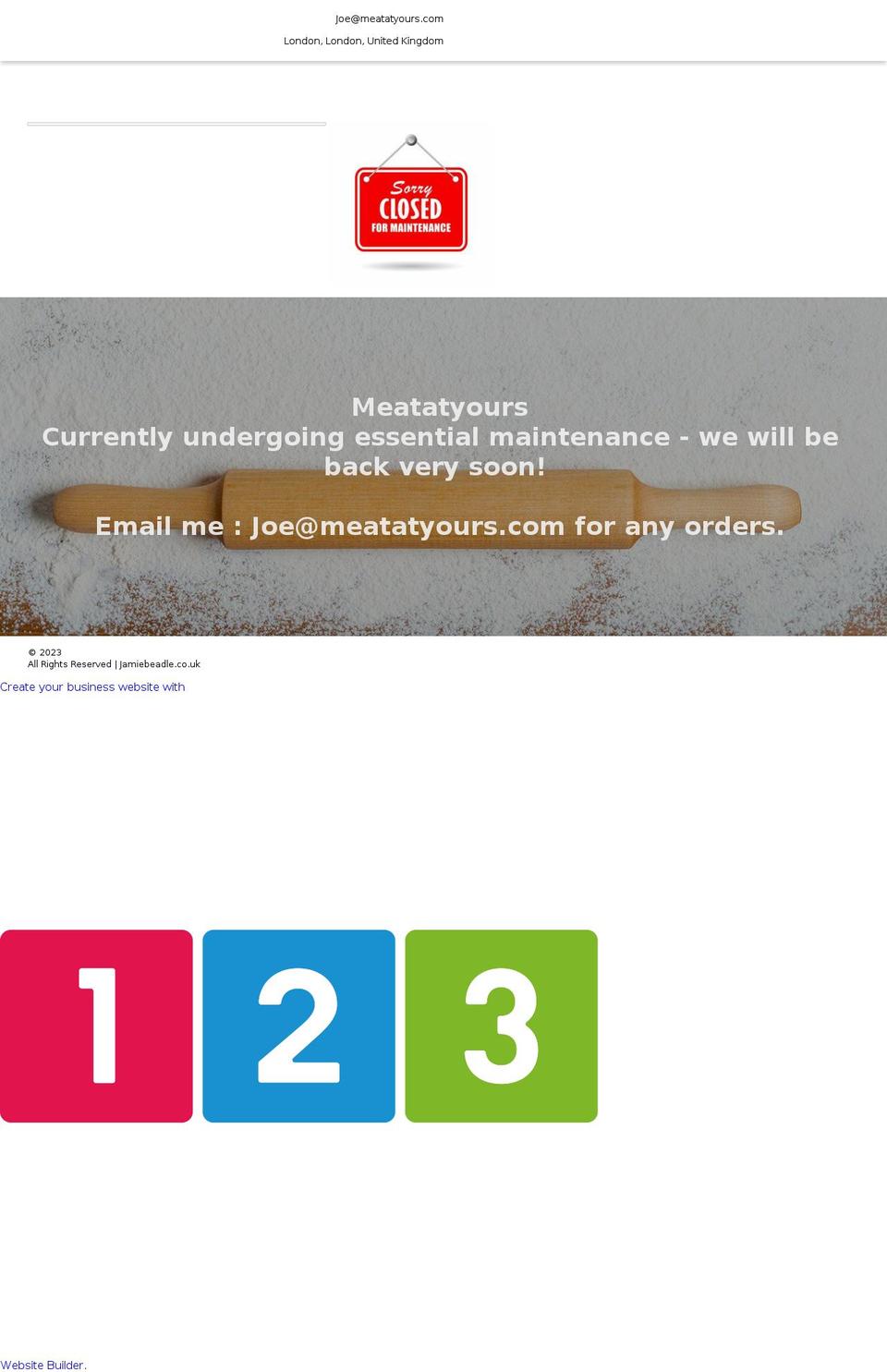meatatyours.com shopify website screenshot