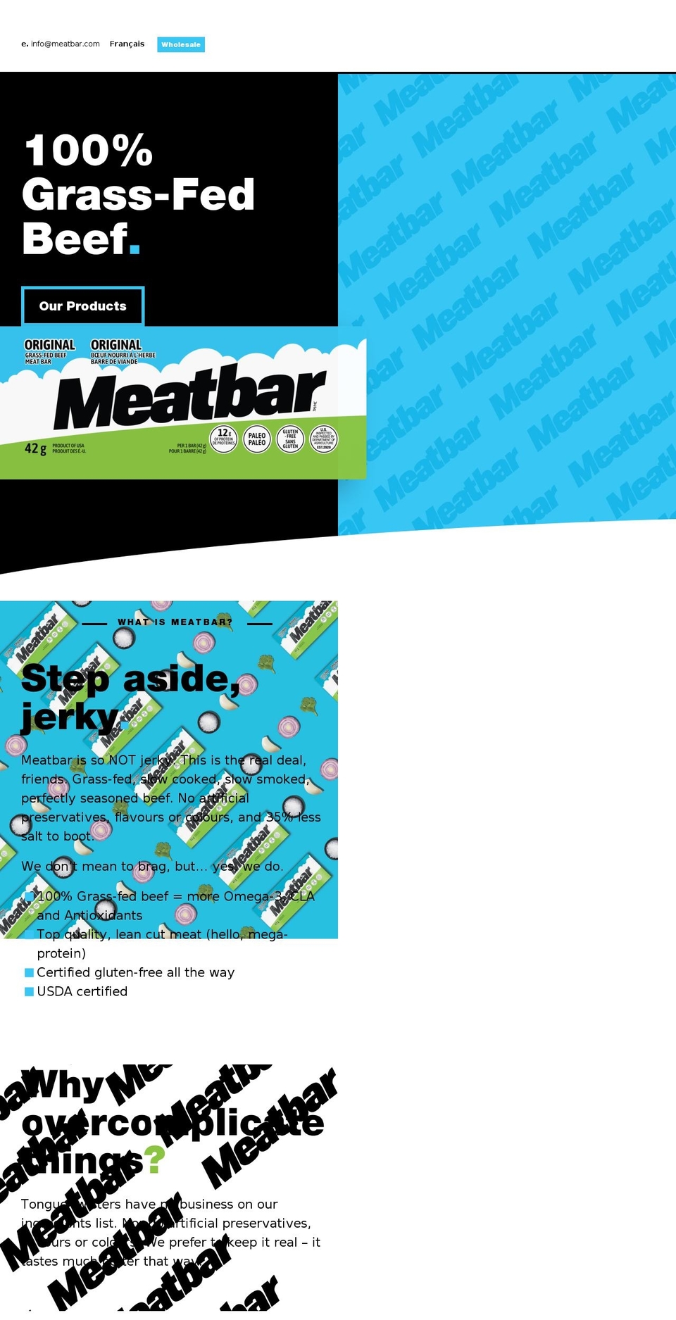 meatbar.com — Shopify storefront screenshot