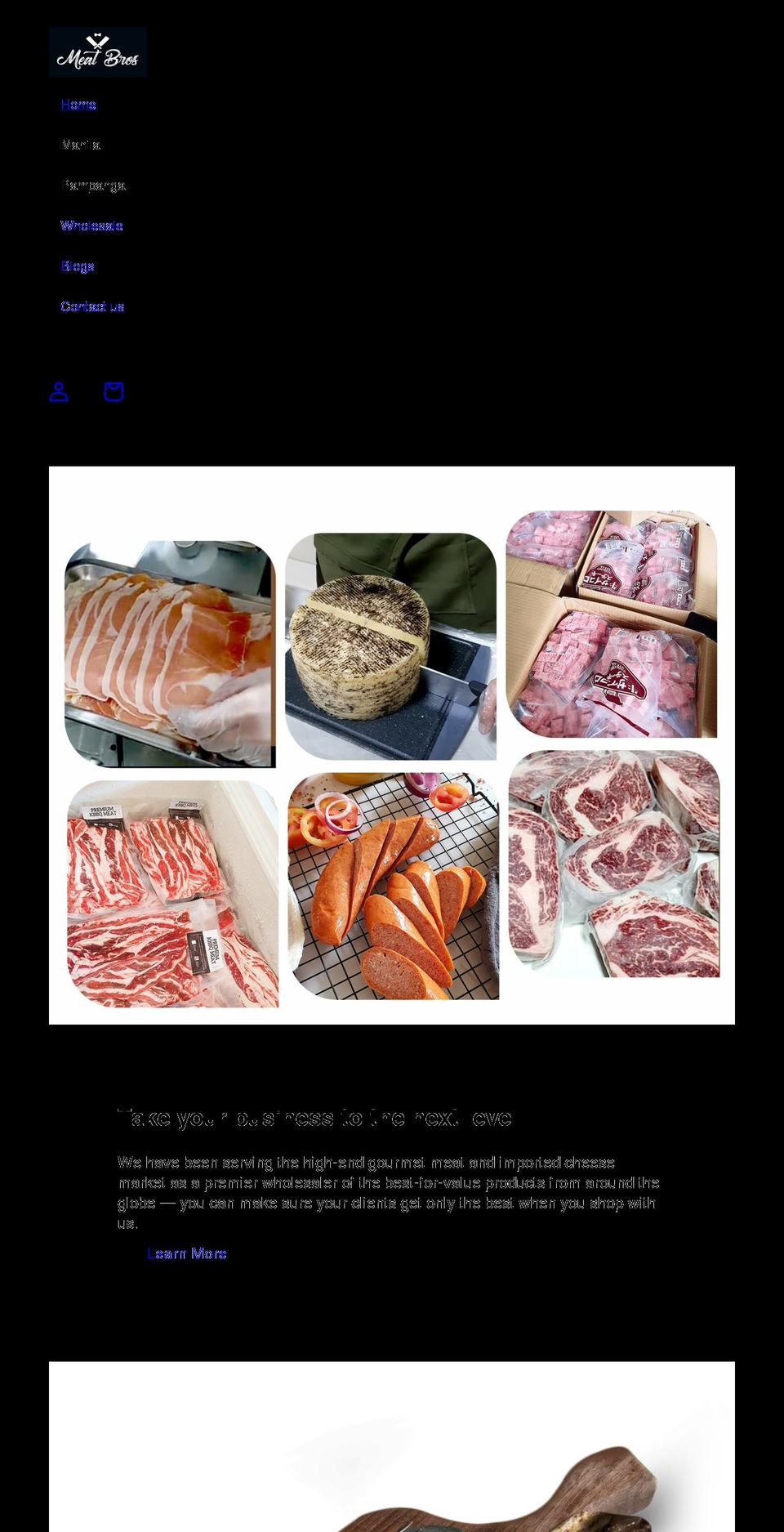 meatbrosph.com shopify website screenshot