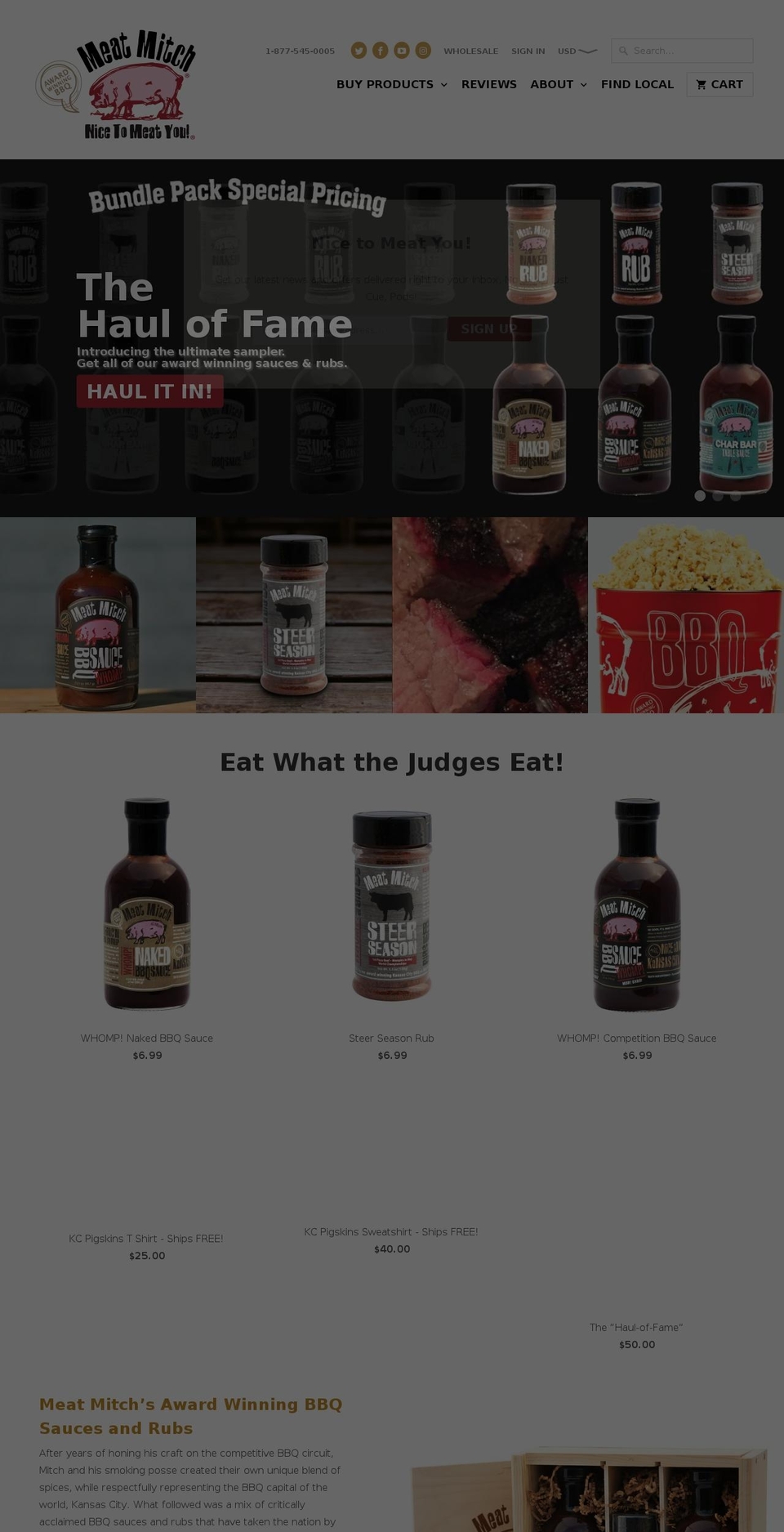 Meat-Mitch-March-28-2017 A Shopify theme site example meatmitchkc.com