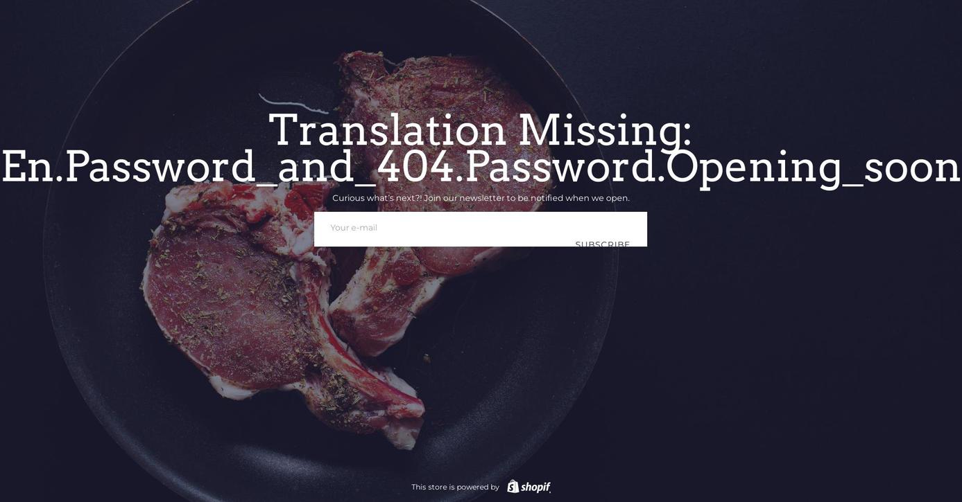 meatsprinkles.com shopify website screenshot