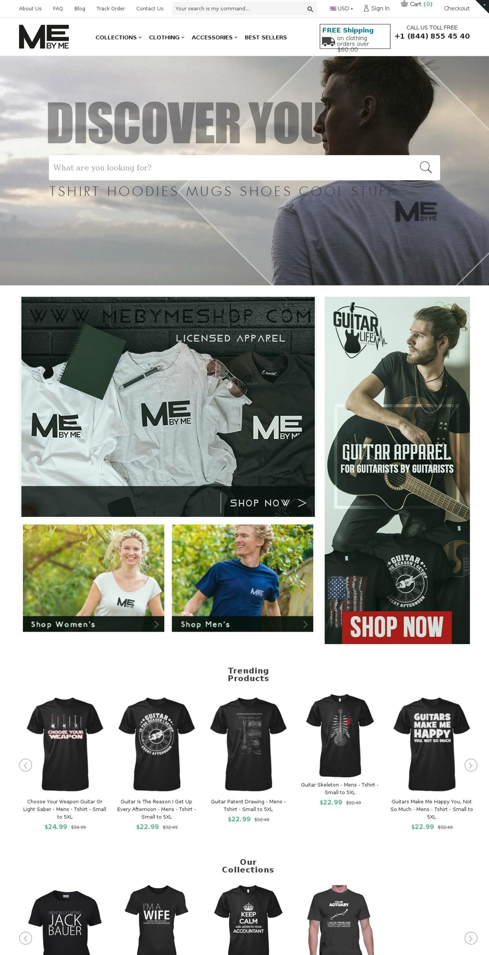 mebymeshop.com shopify website screenshot