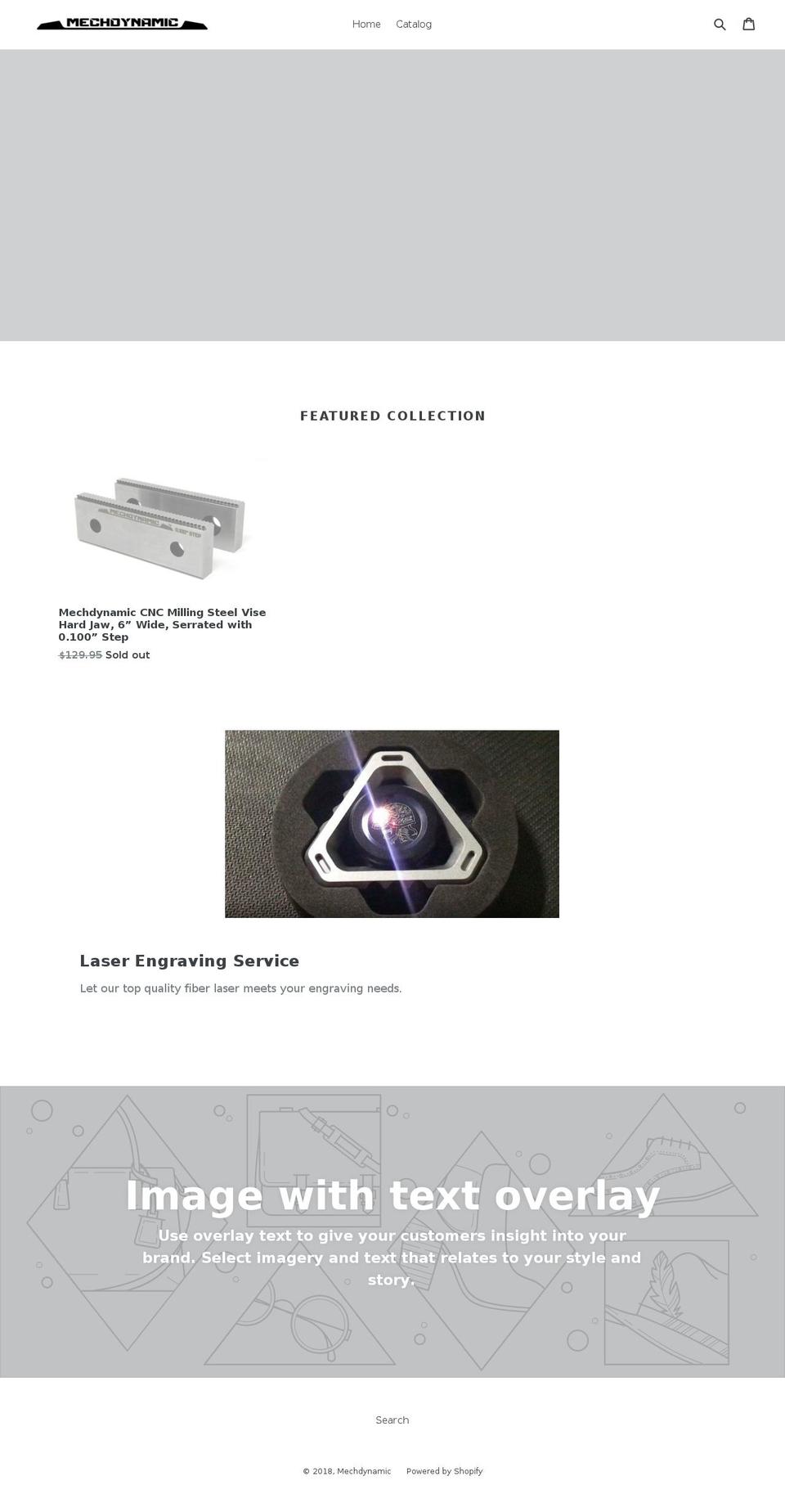 mechdynamic.com shopify website screenshot