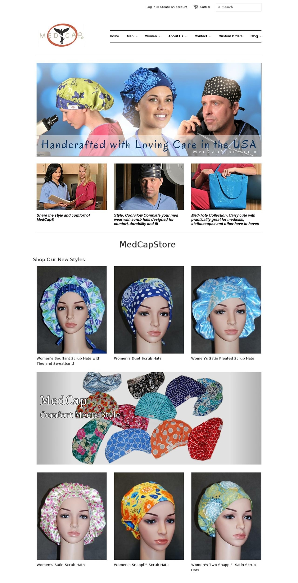 medcapstore.com shopify website screenshot