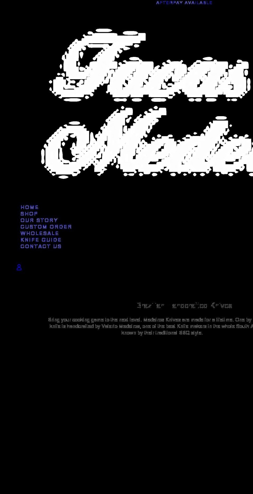 medeirosaustralia.com shopify website screenshot