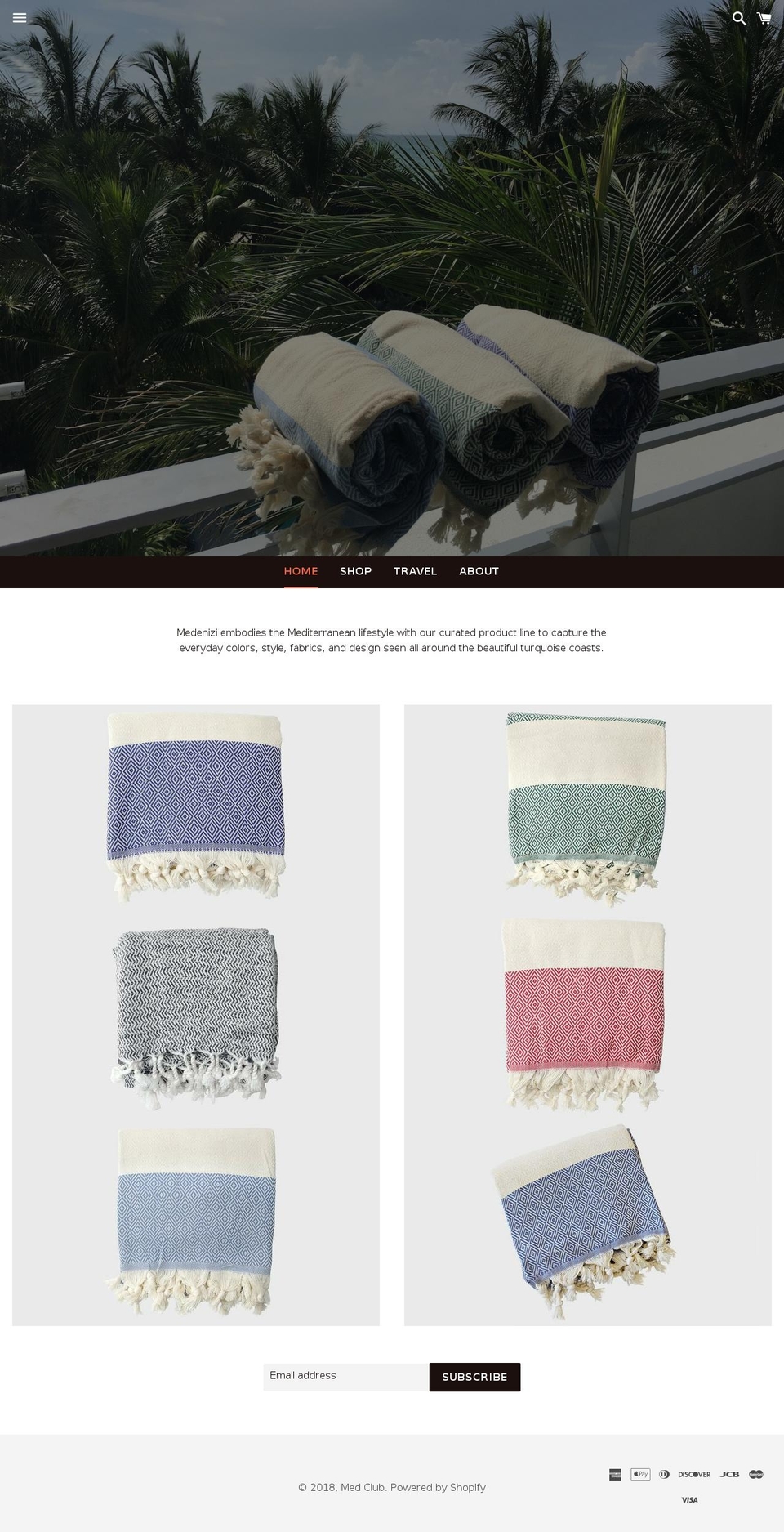 medenizi.com — Shopify storefront screenshot