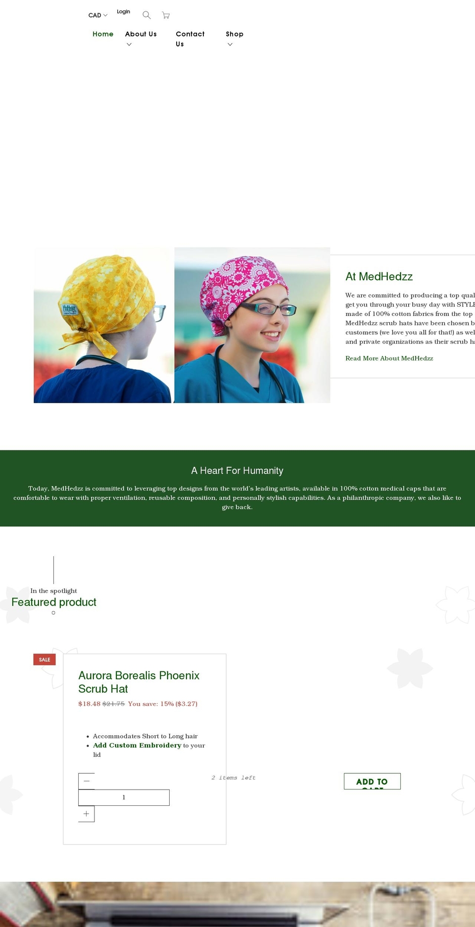 OOTS Copy of Artisan Shopify theme site example medhedzz.com