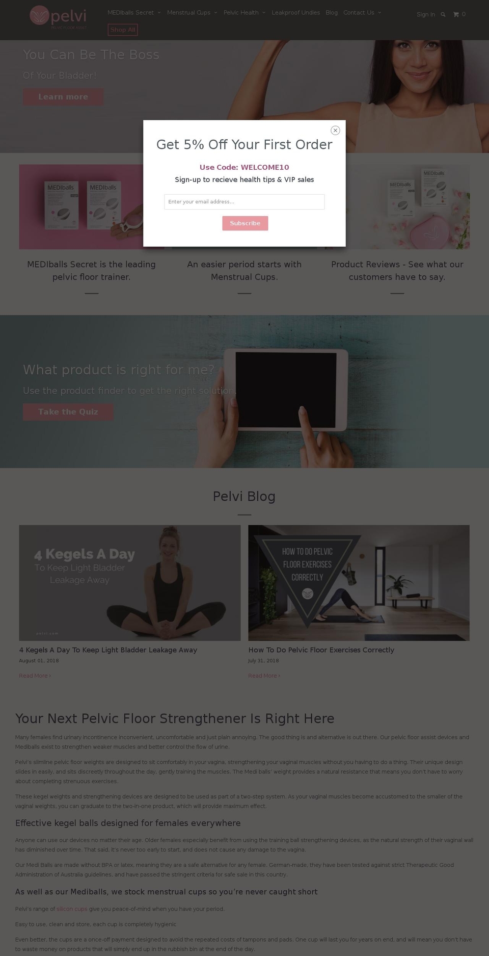 mediballssecret.com — Shopify storefront screenshot