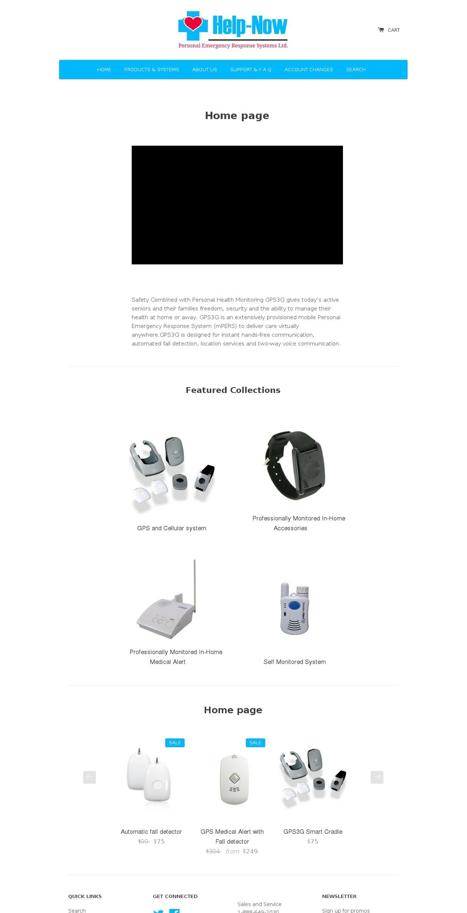 medicalalert-system.ca shopify website screenshot