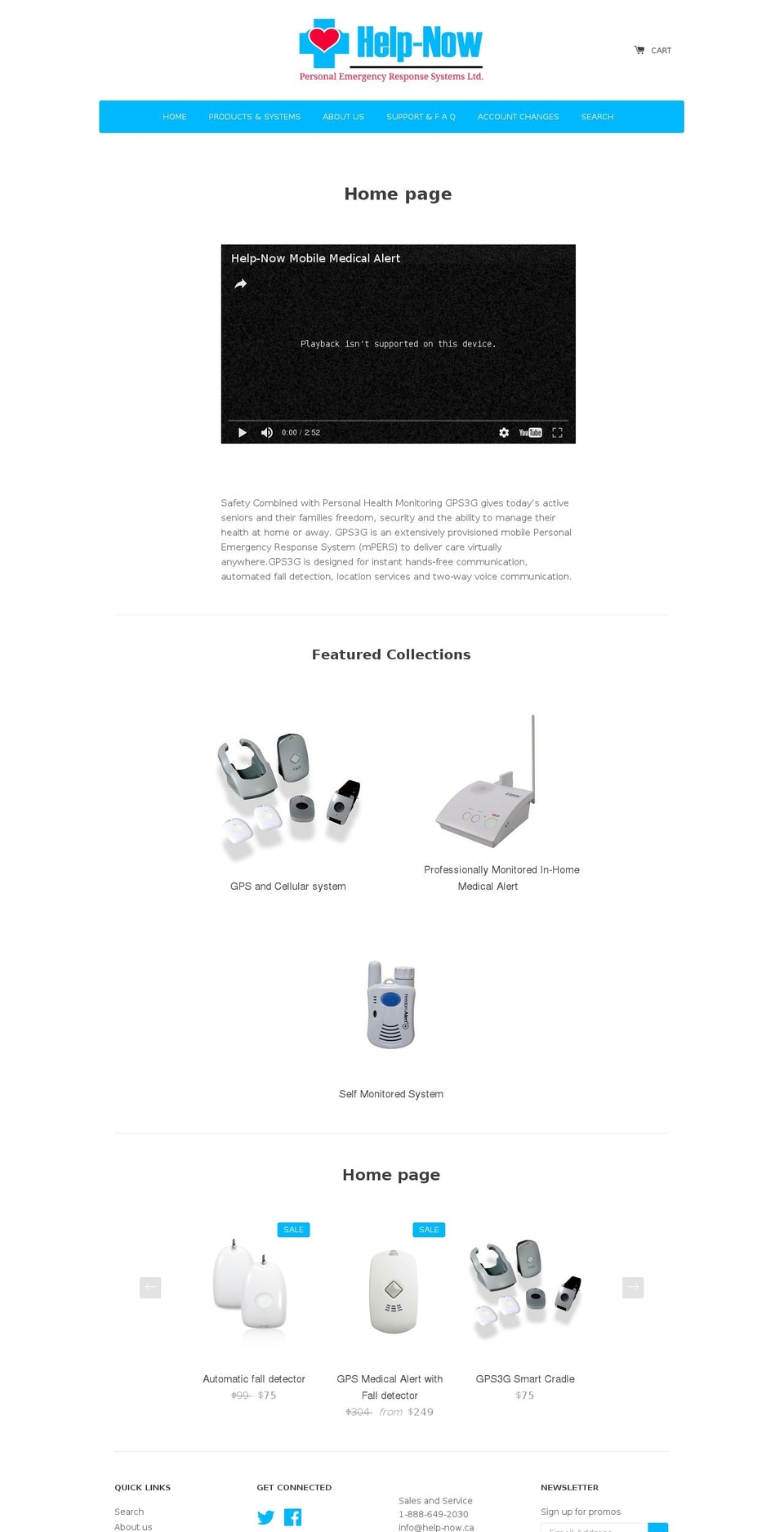medicalalert-system.com shopify website screenshot