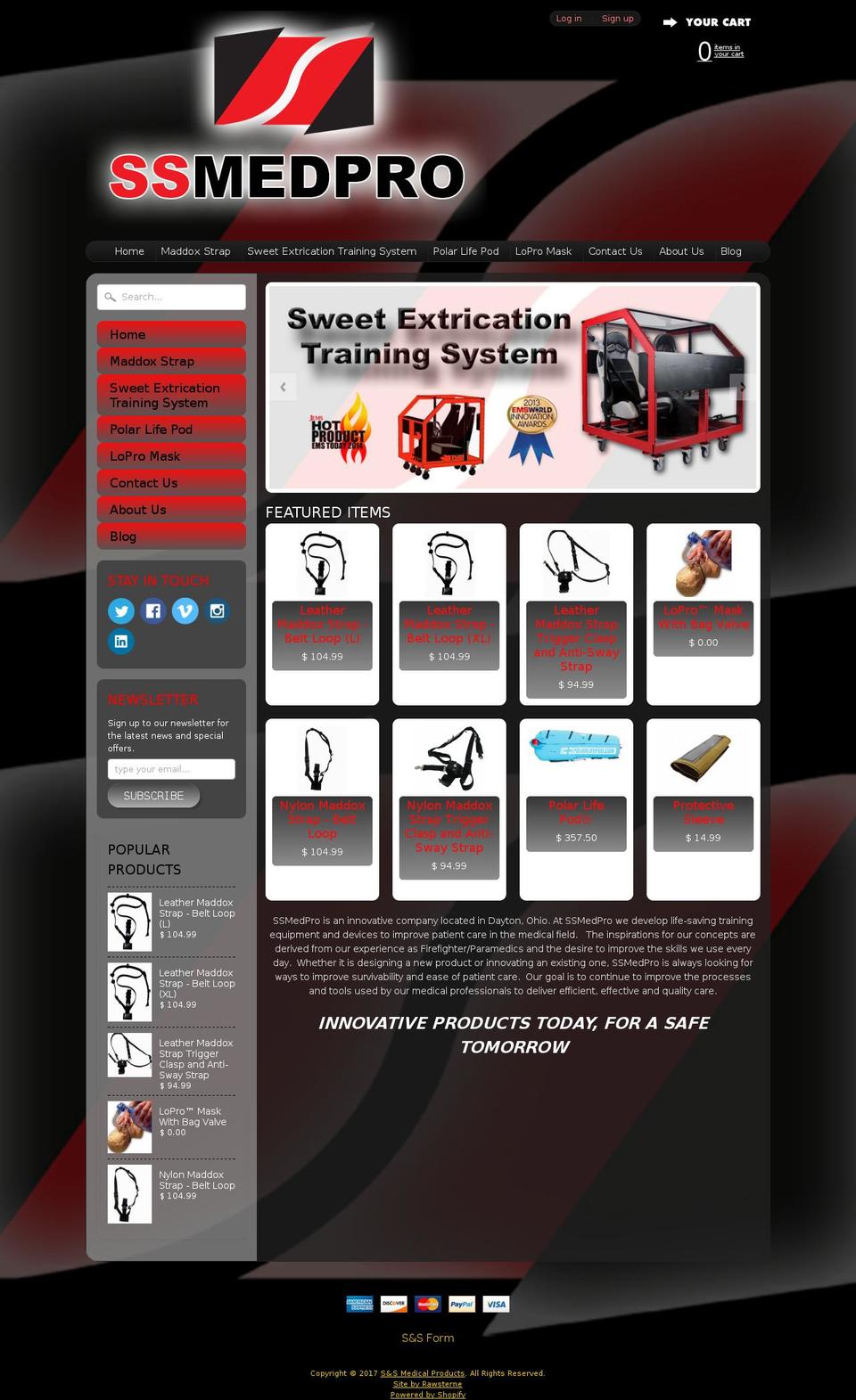 medicalvideoproductions.com shopify website screenshot