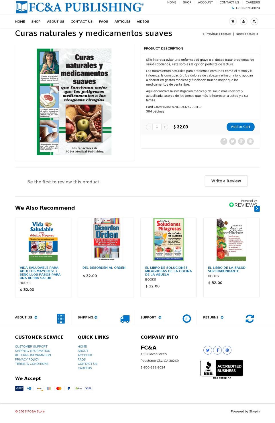 medicamentossuaves.com — Shopify storefront screenshot