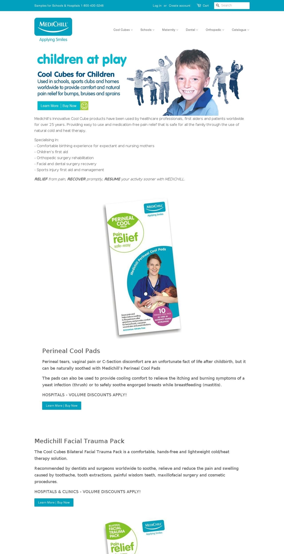 medichillusa.com — Shopify storefront screenshot