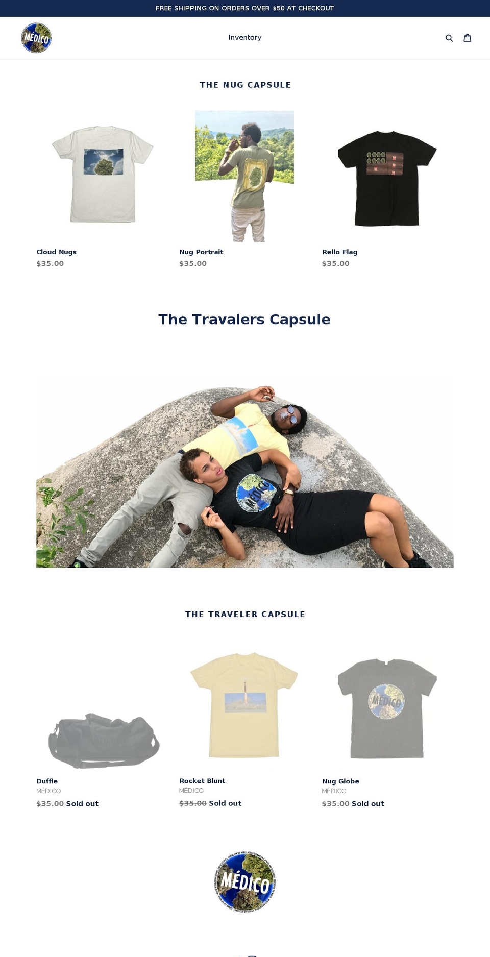 medicoapparel.com shopify website screenshot