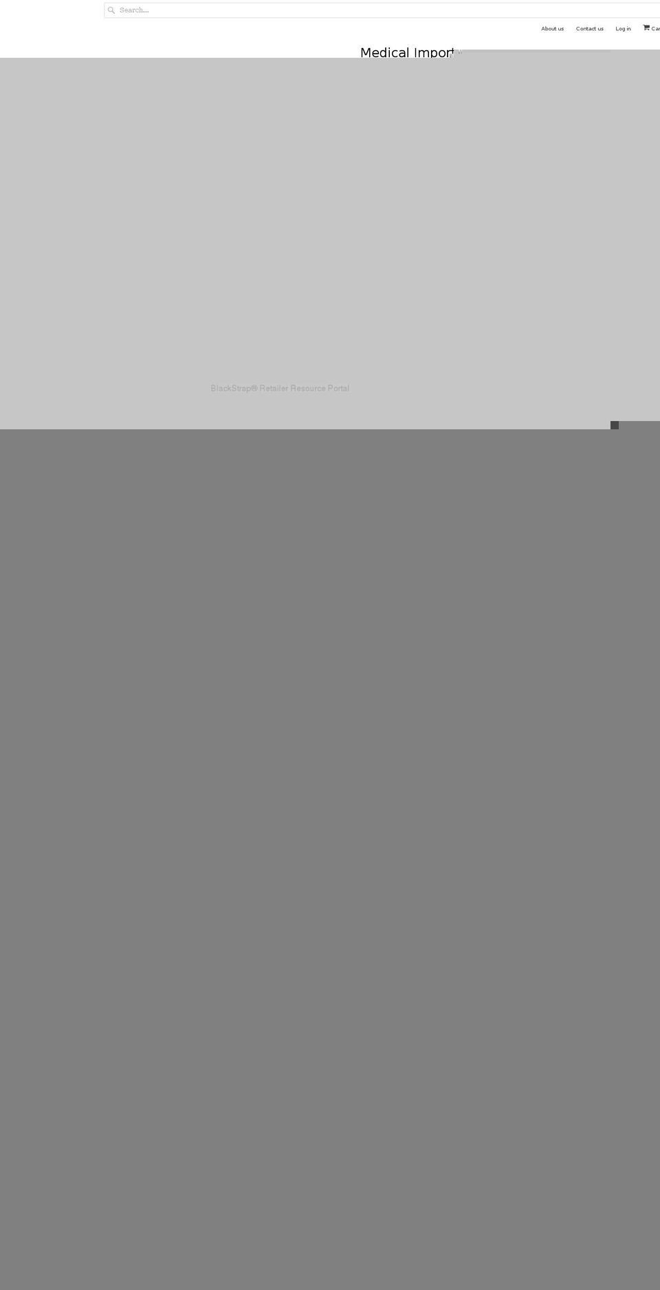 medimport.co.uk shopify website screenshot