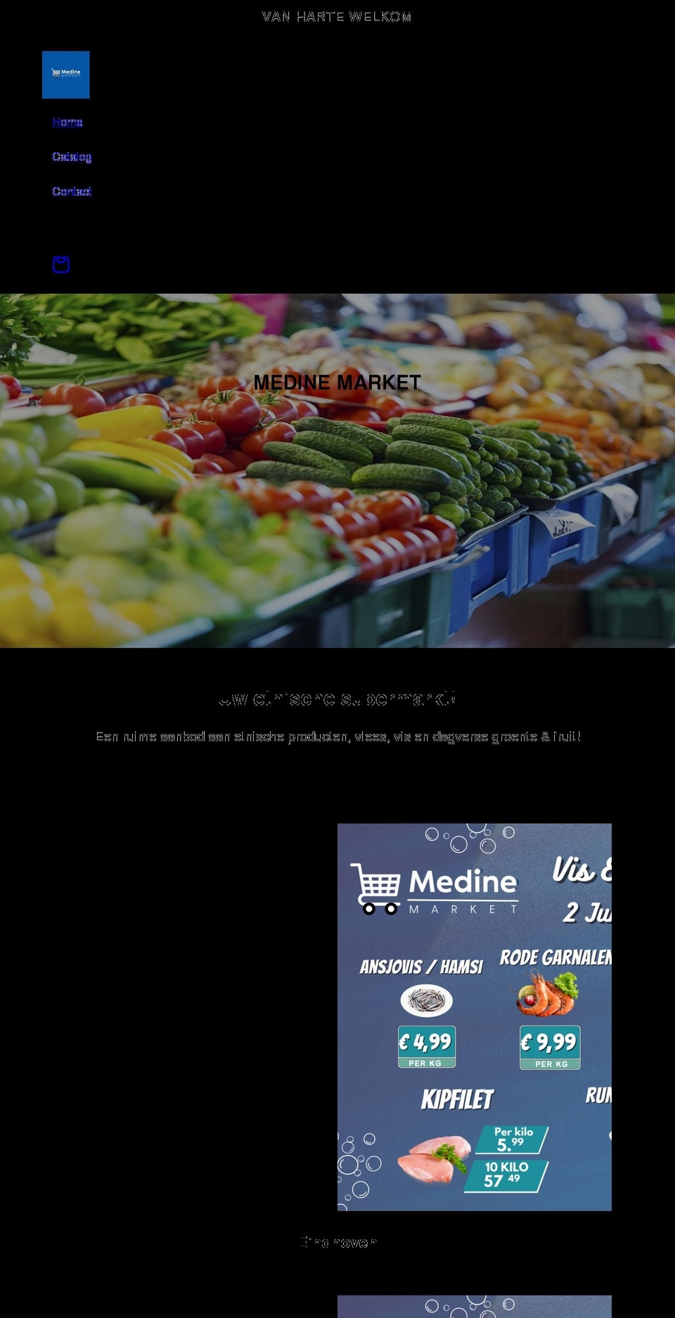 medinemarket.com shopify website screenshot