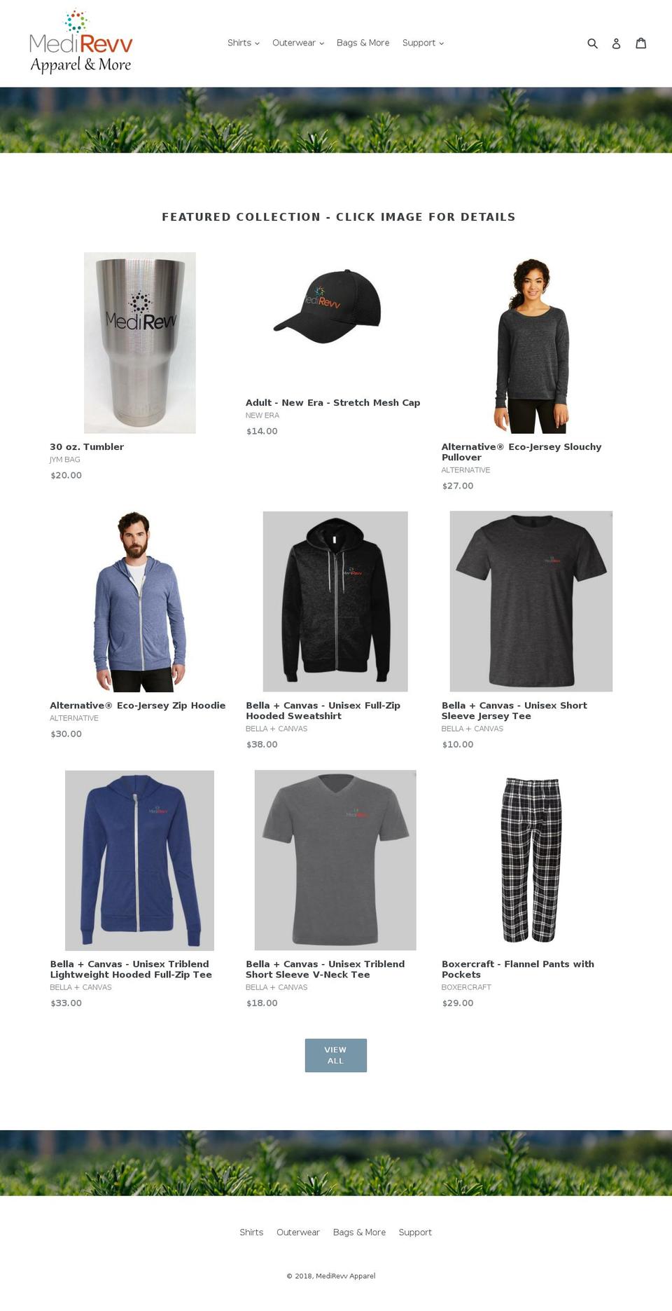 medirevvstore.com — Shopify storefront screenshot