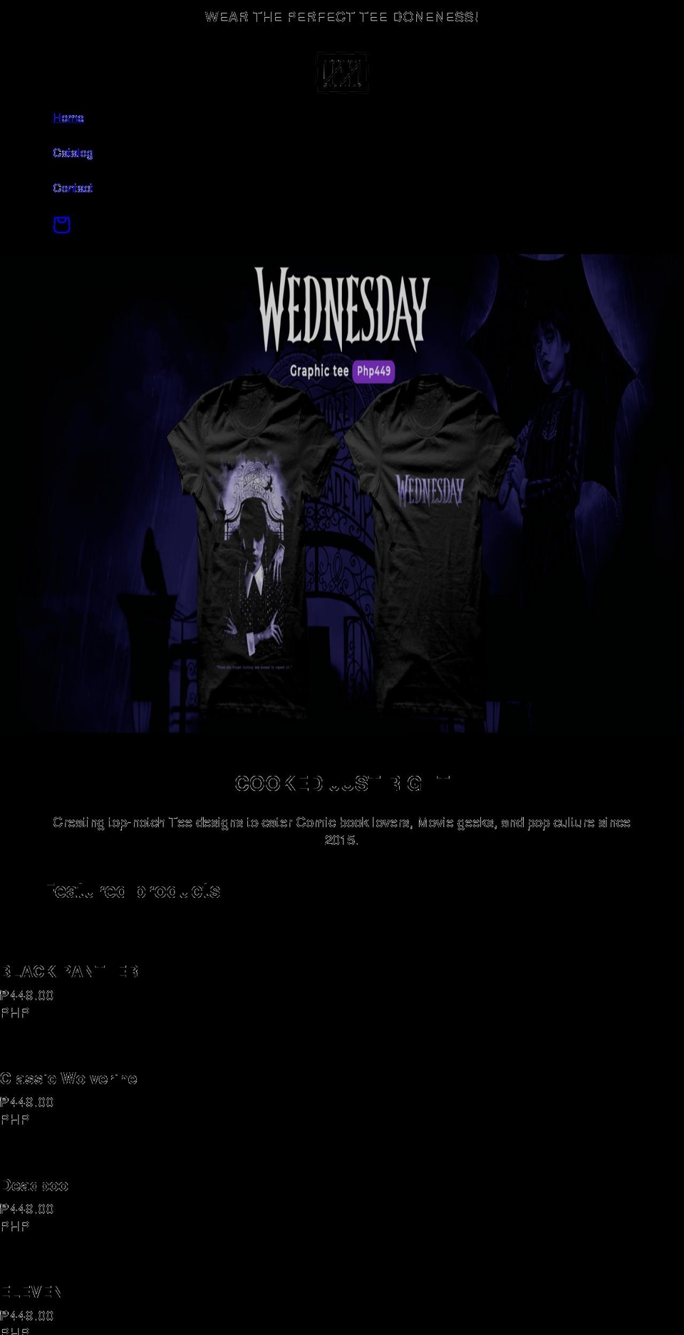 mediumrareclothingph.com — Shopify storefront screenshot