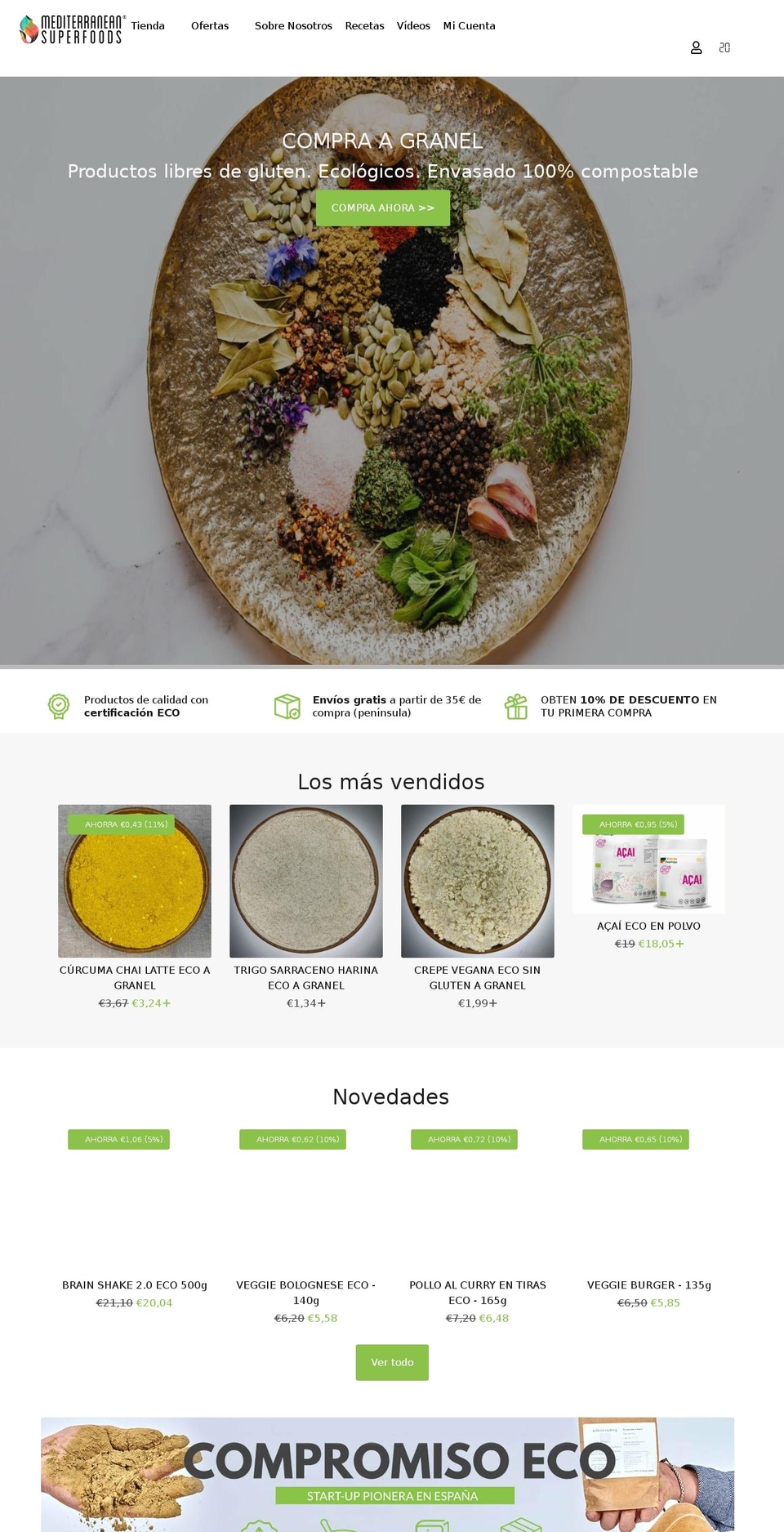 medsuperfoods.com shopify website screenshot