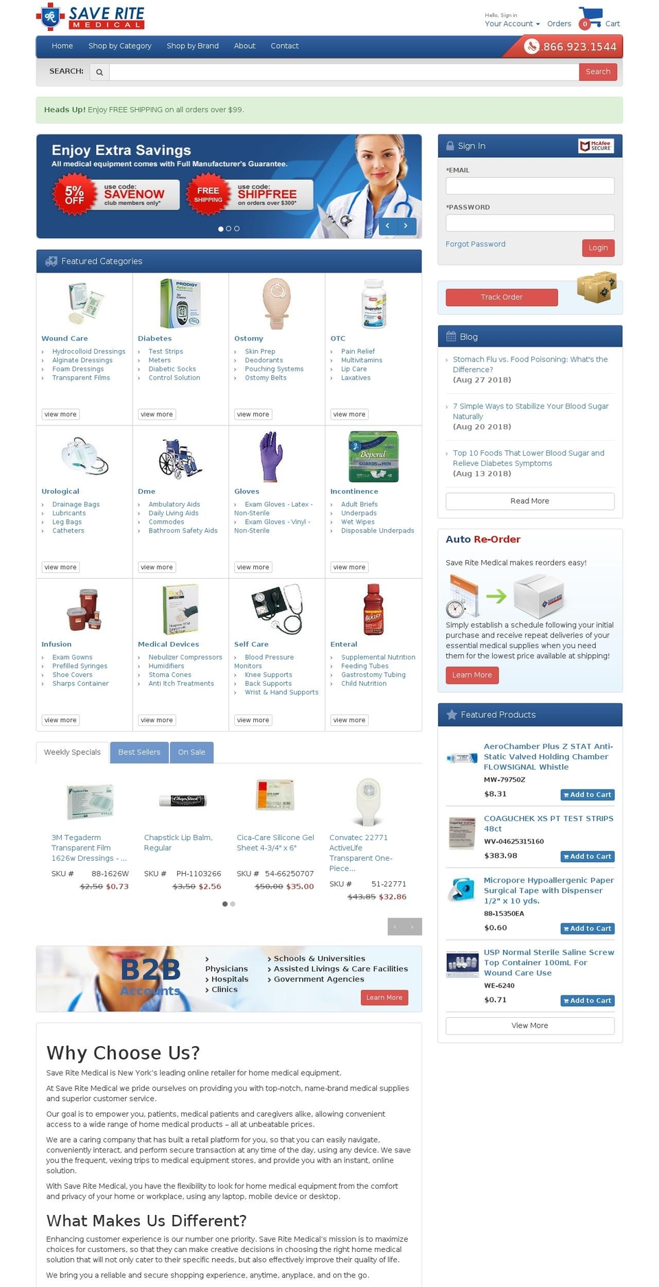 SRM-production-theme Shopify theme site example medsupplies2you.com