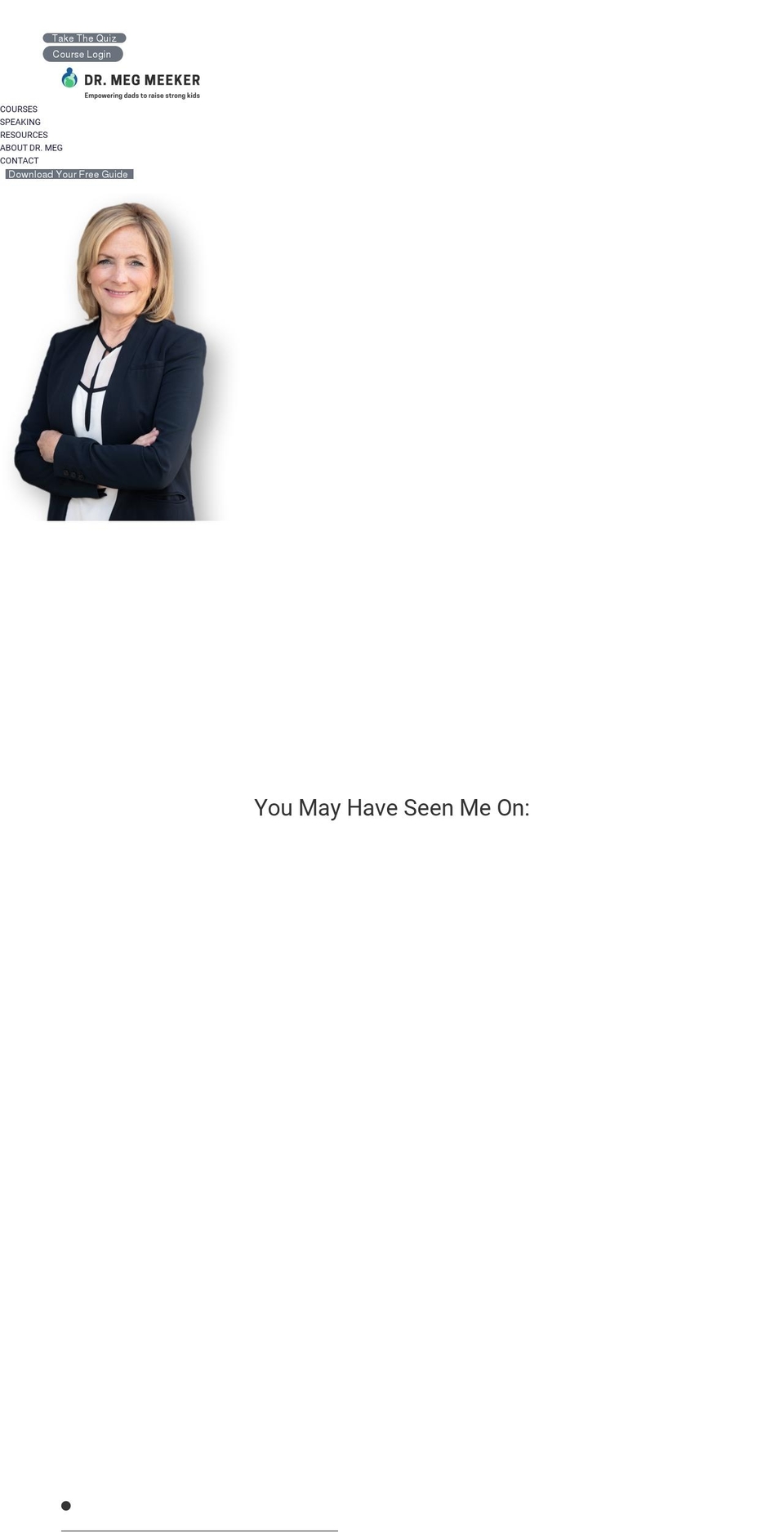 meekerparenting.com — Shopify storefront screenshot