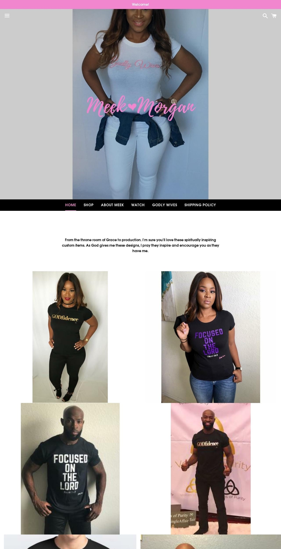 meekmorgan.com — Shopify storefront screenshot