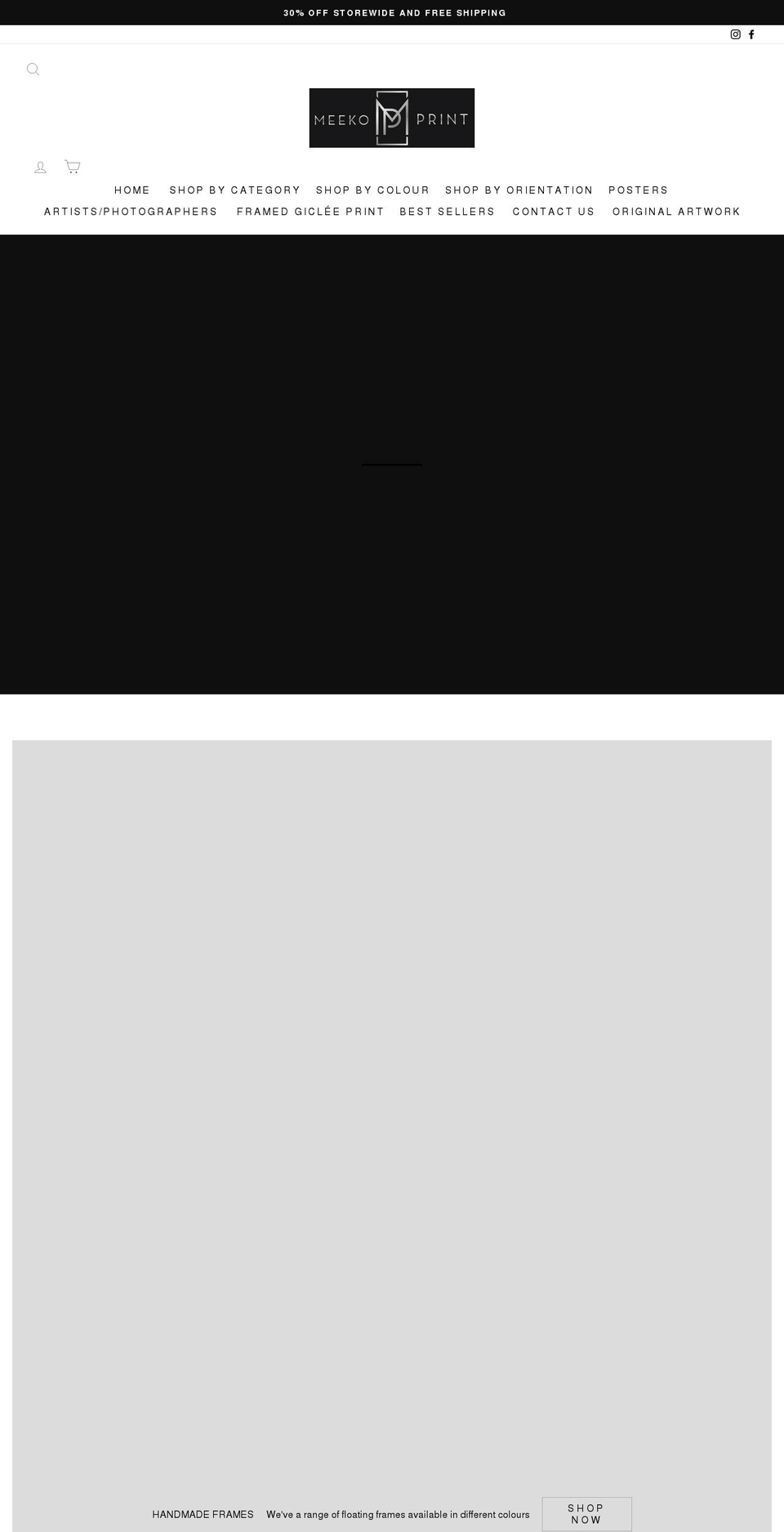 meekoprint.com shopify website screenshot