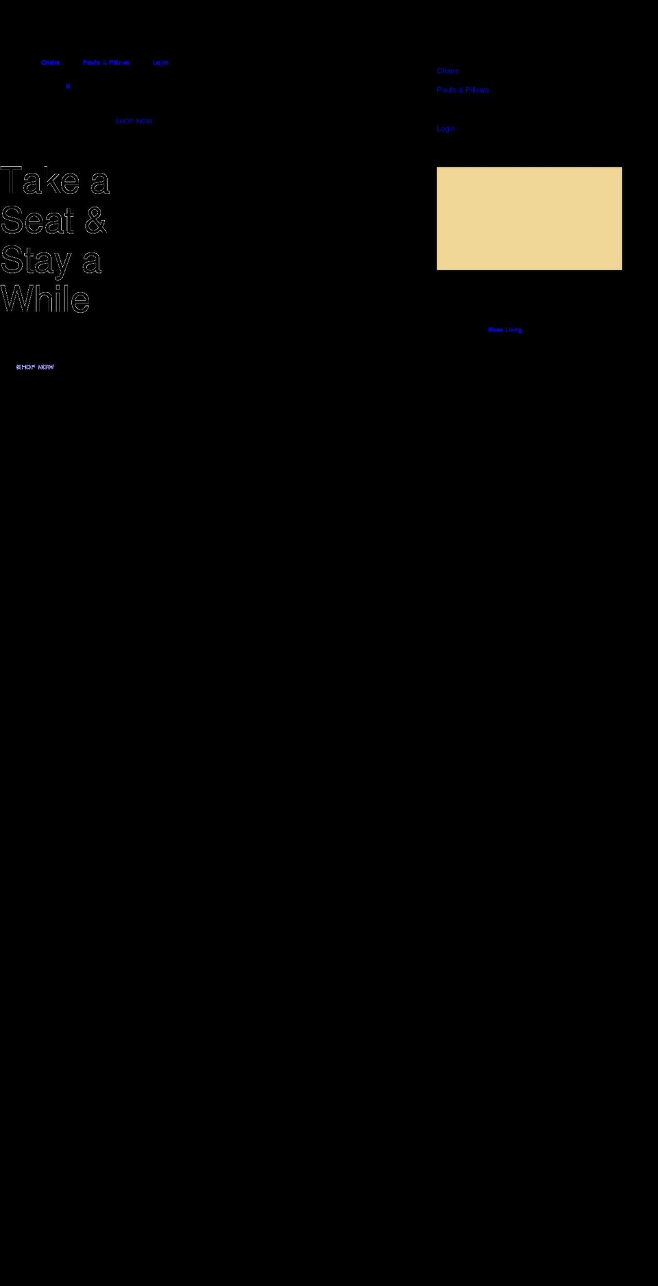 meeoliving.com shopify website screenshot