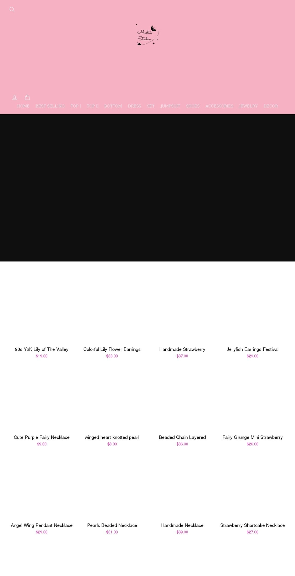 meetinstudio.com shopify website screenshot