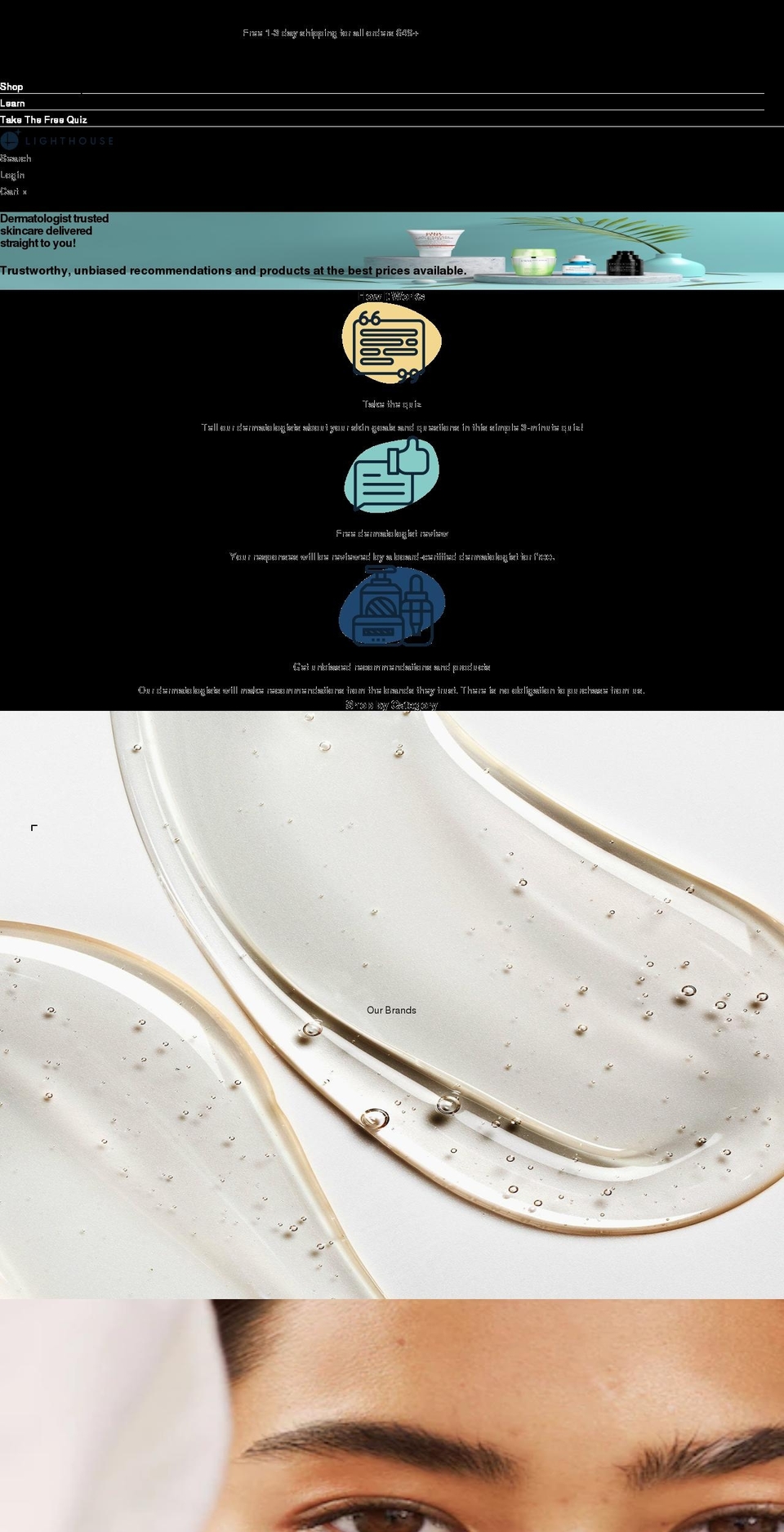 meetlighthouse.com shopify website screenshot
