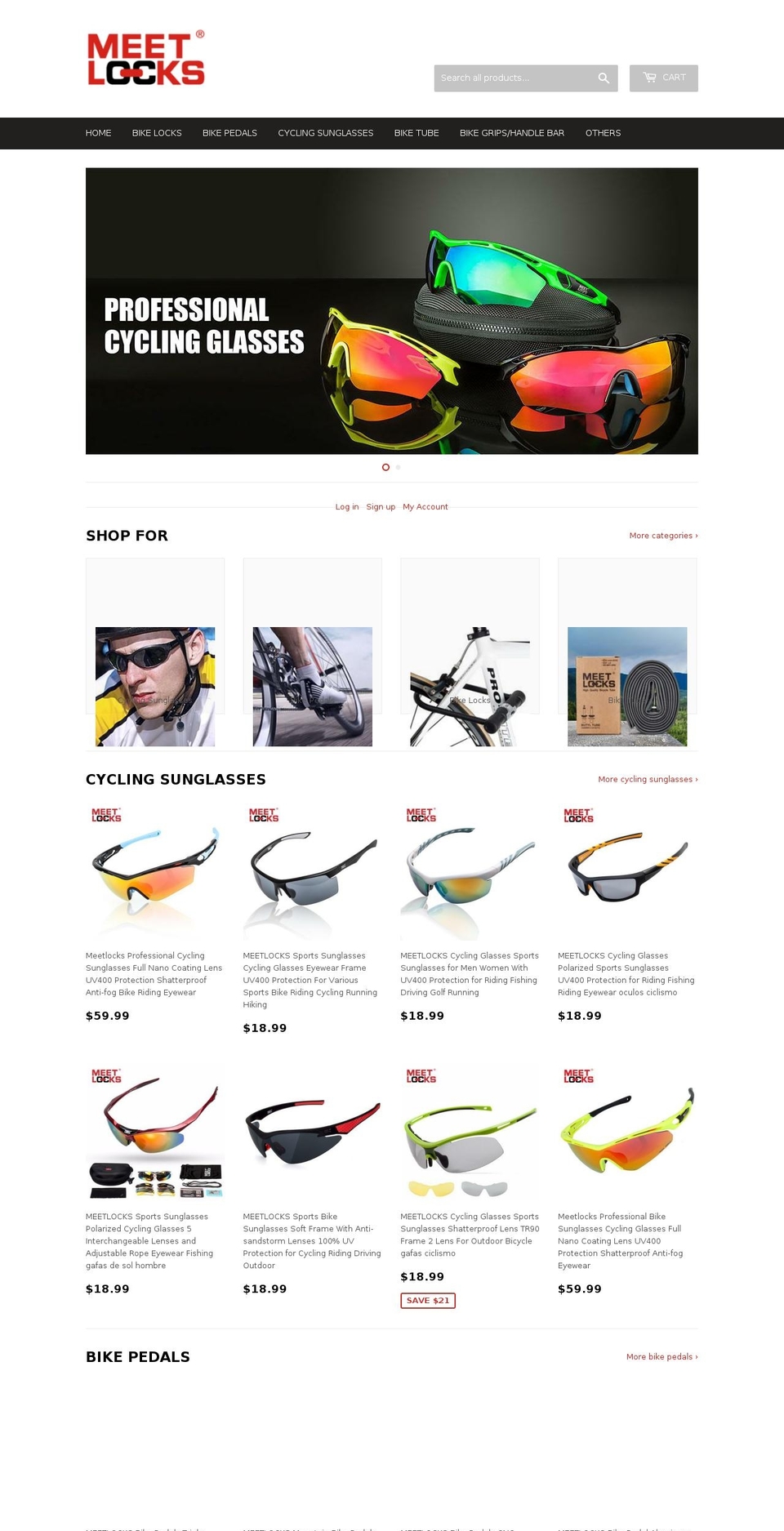 meetlocksonline.com shopify website screenshot