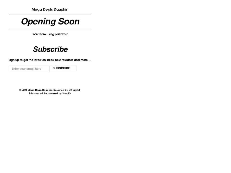 c Shopify theme site example megadealsdauphin.myshopify.com
