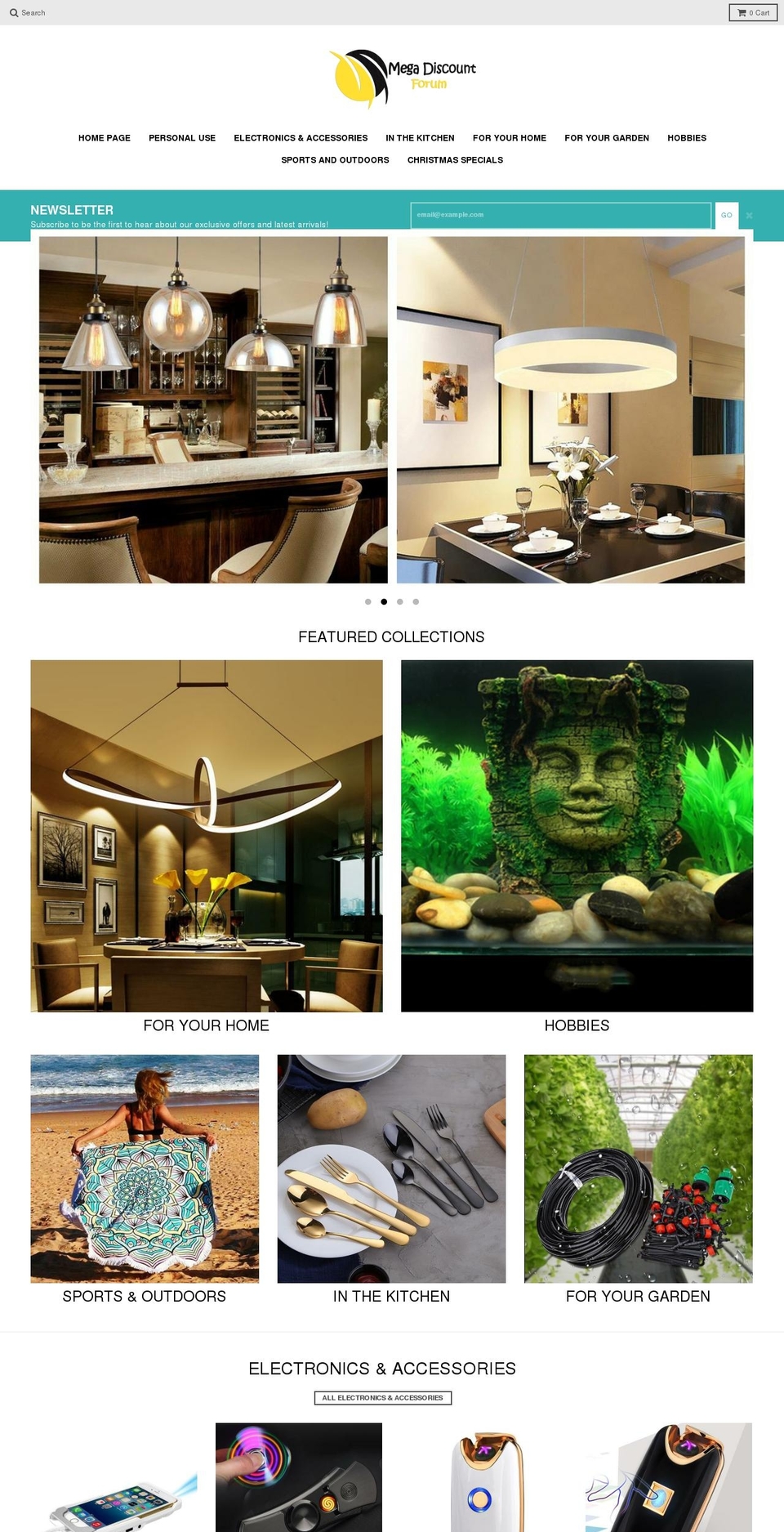 megadiscountmarket.com — Shopify storefront screenshot