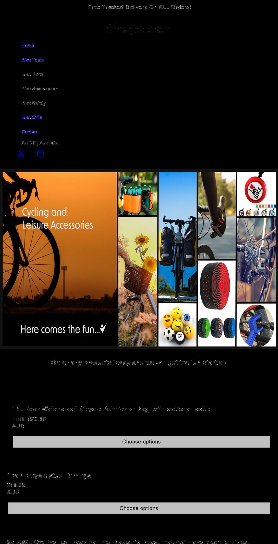 megakix.com shopify website screenshot