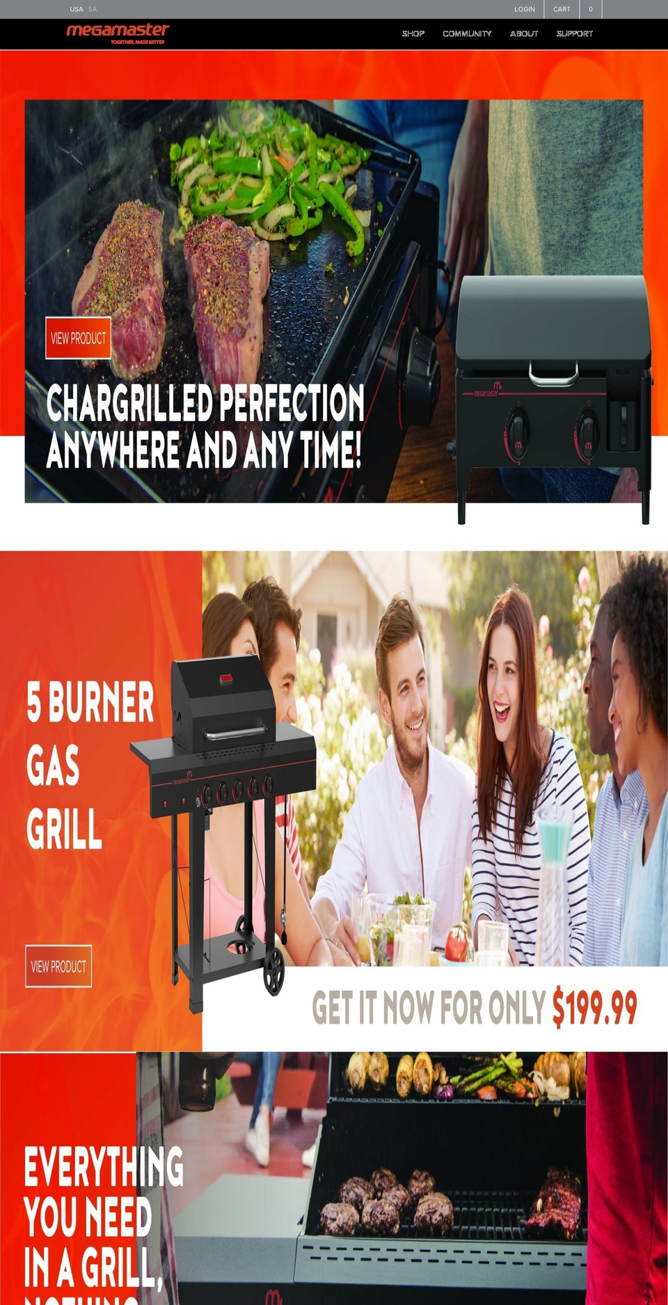 megamaster.com shopify website screenshot