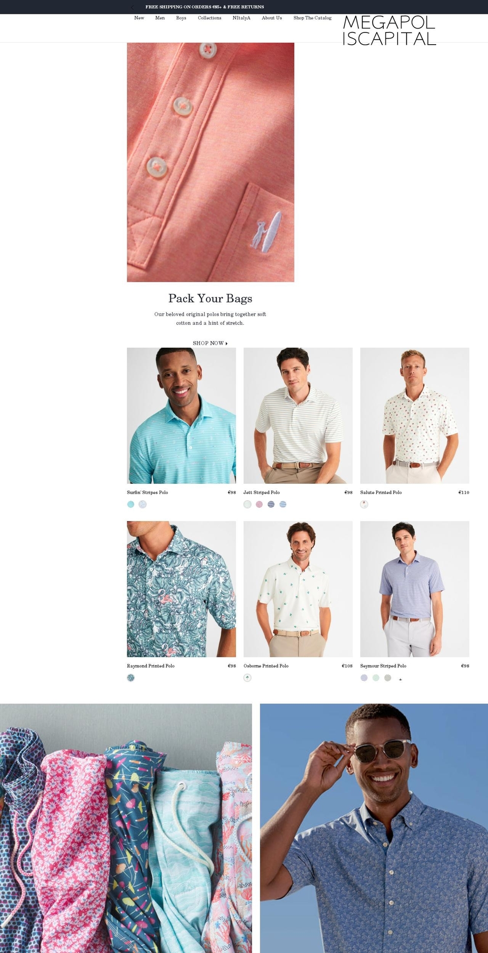 GS End of Season Sale - PROD Shopify theme site example megapoliscapital.com