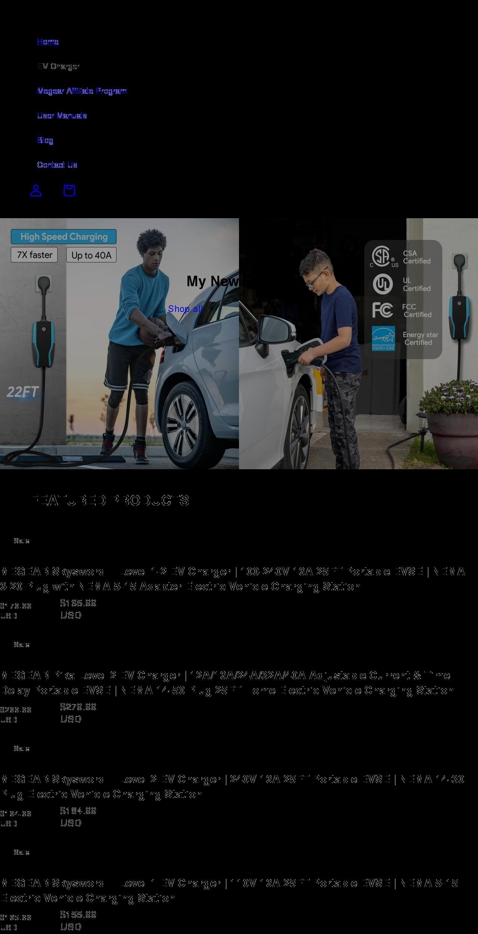 megear.com shopify website screenshot